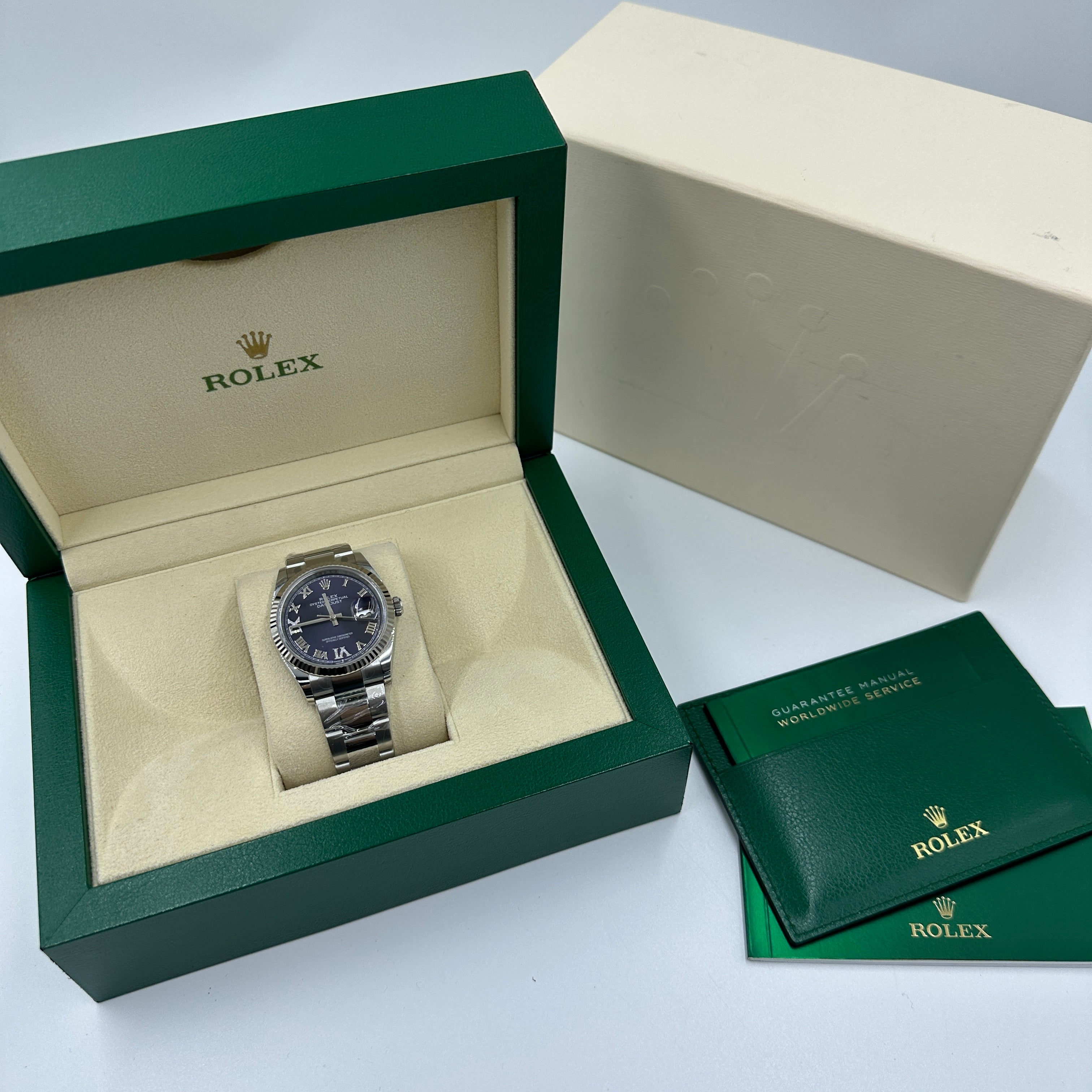 Rolex Datejust 36 126234 Lila VIIX Oyster 2024