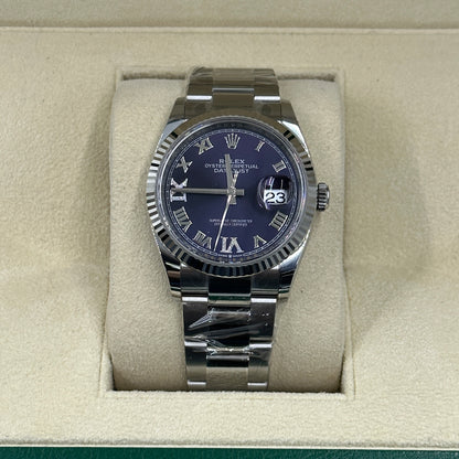 Rolex Datejust 36 126234 Lila VIIX Oyster 2024