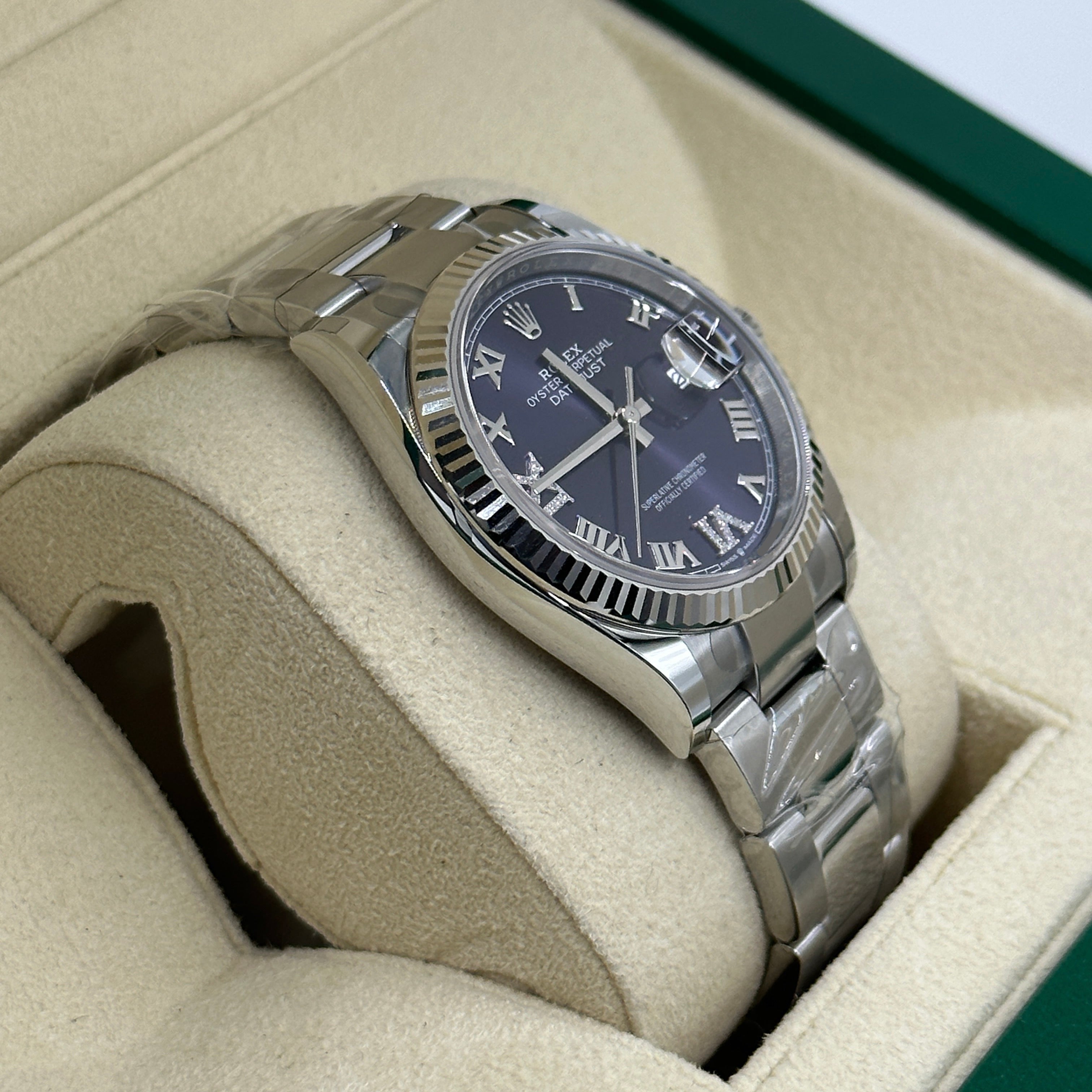 Rolex Datejust 36 126234 Lila VIIX Oyster 2024