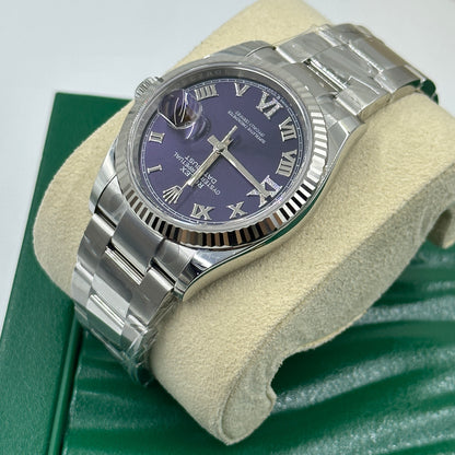Rolex Datejust 36 126234 Lila VIIX Oyster 2024