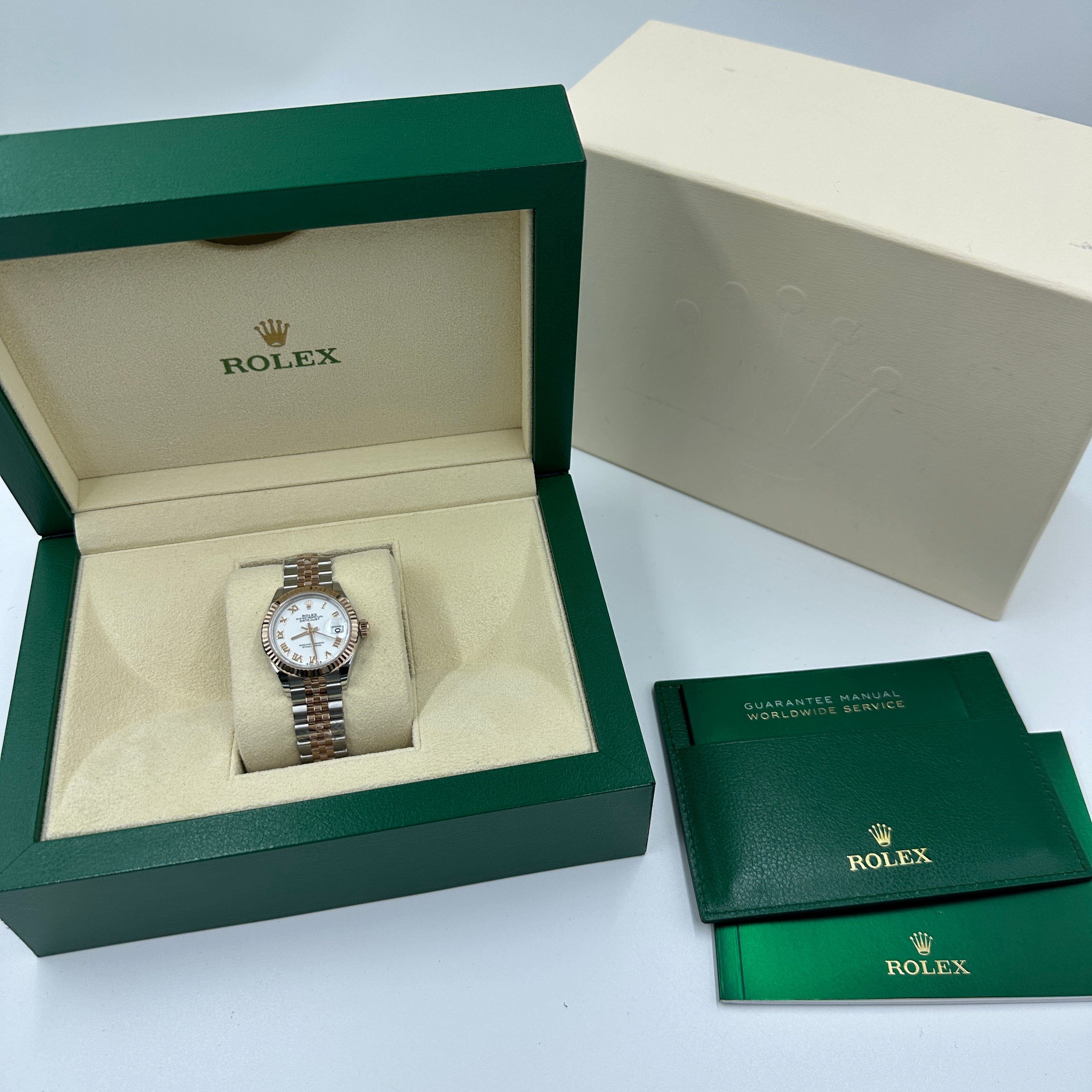 Rolex Lady-Datejust 279171 Weißes römisches Jubiläum 2025