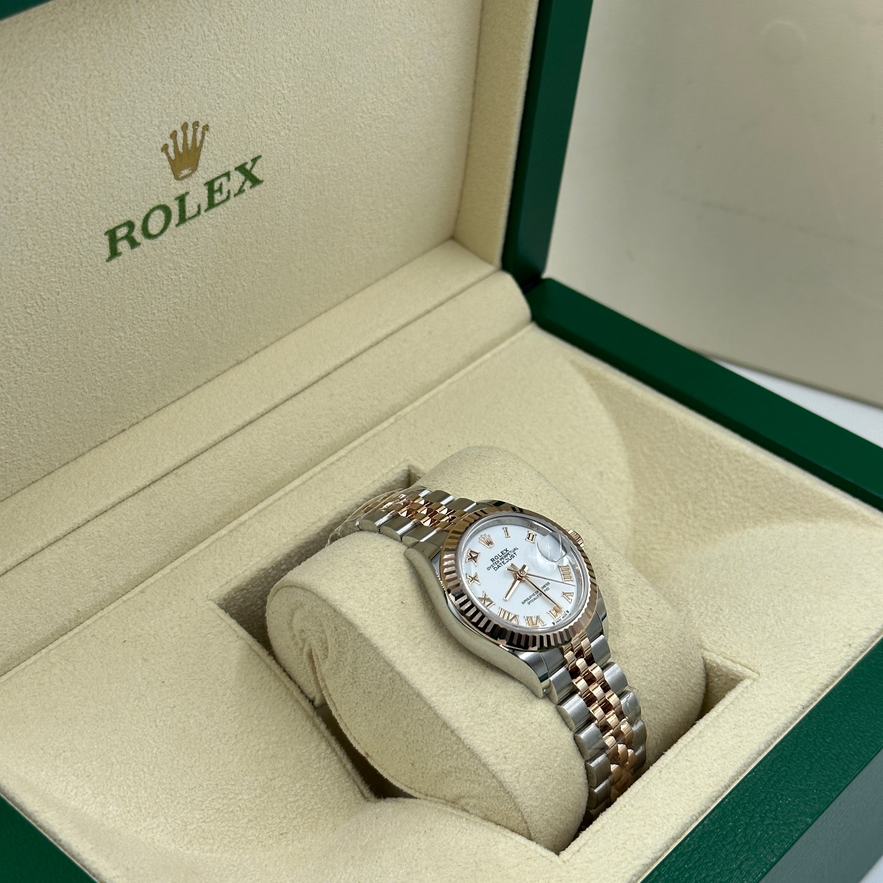 Rolex Lady-Datejust 279171 Weißes römisches Jubiläum 2025