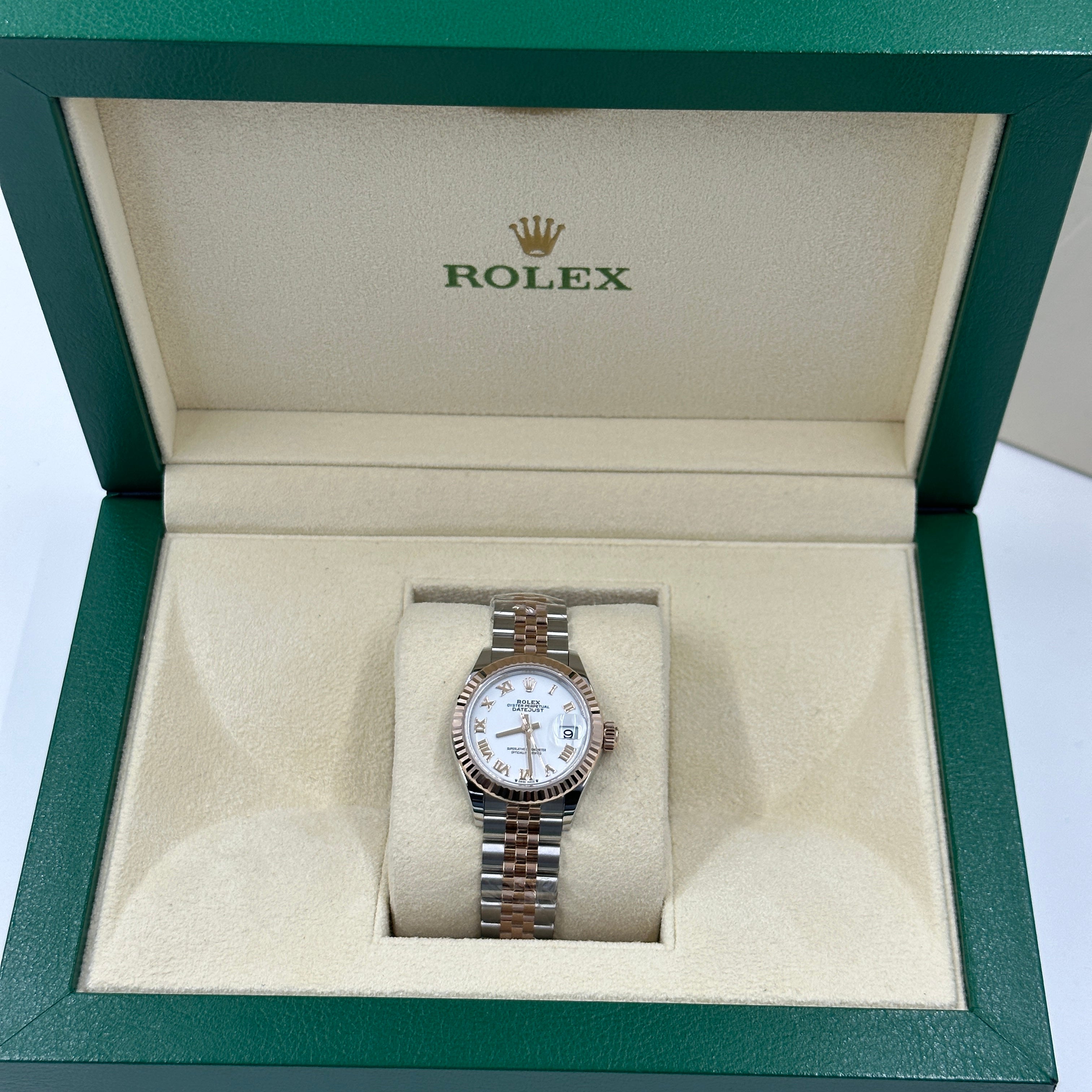 Rolex Lady-Datejust 279171 Weißes römisches Jubiläum 2025