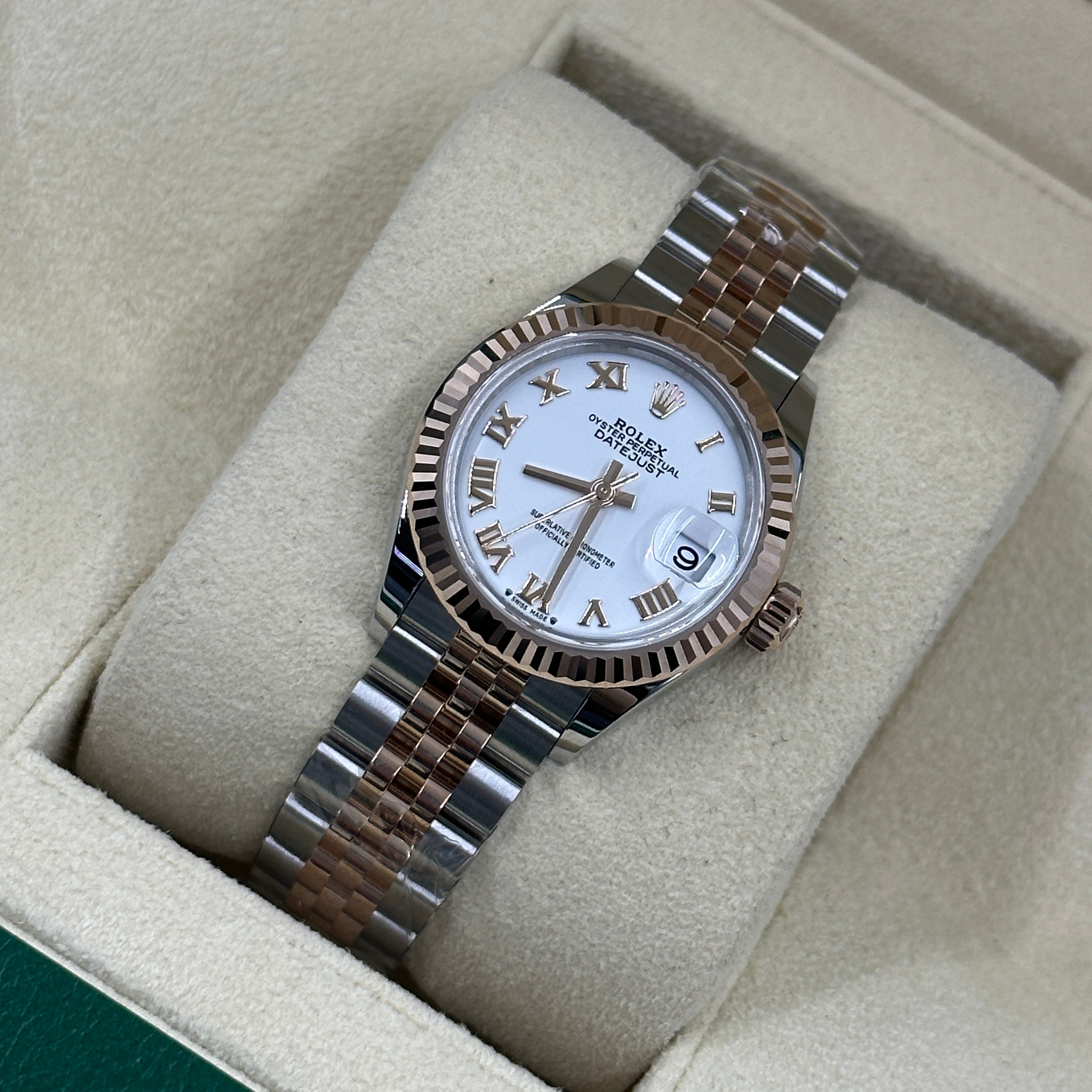 Rolex Lady-Datejust 279171 Weißes römisches Jubiläum 2025