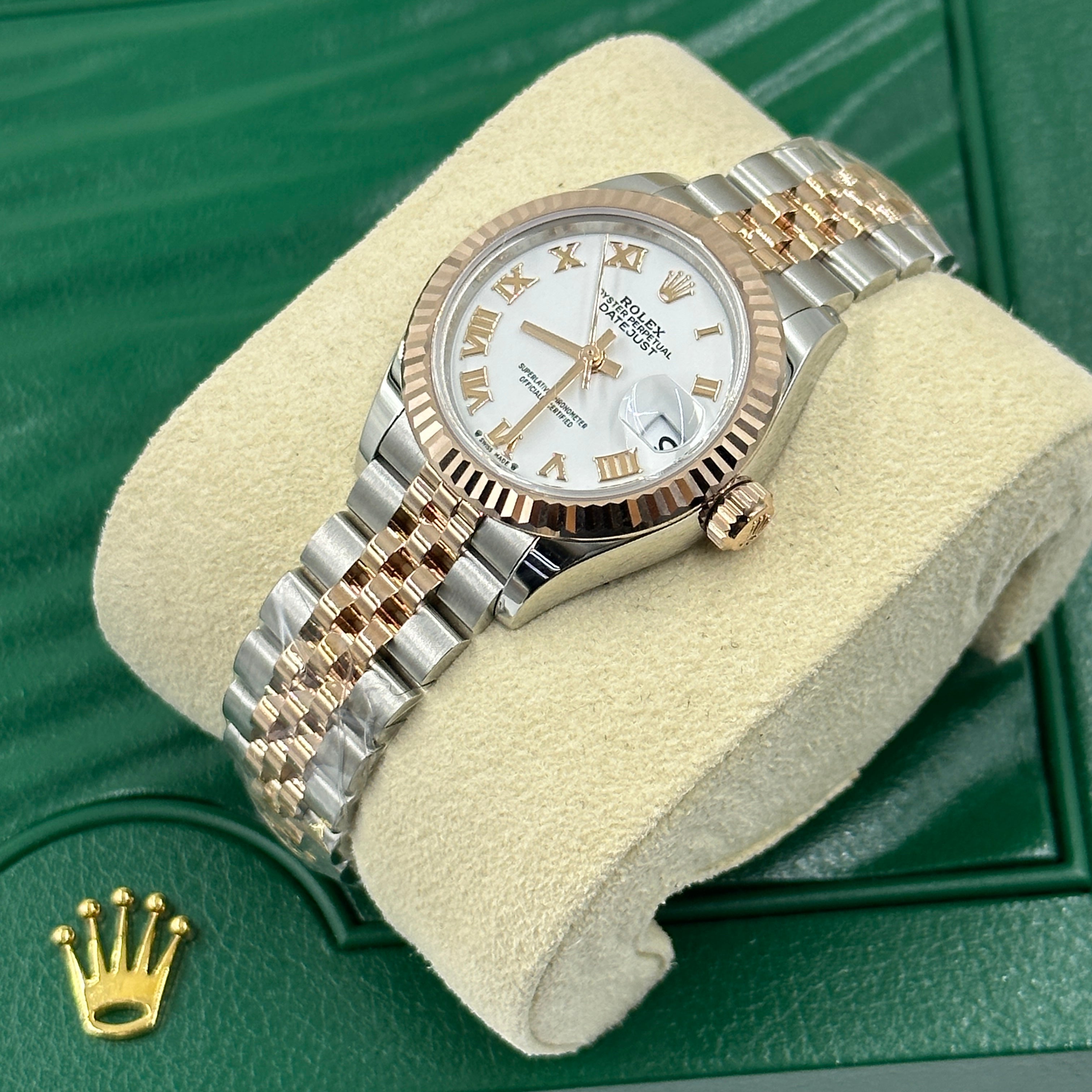 Rolex Lady-Datejust 279171 Weißes römisches Jubiläum 2025