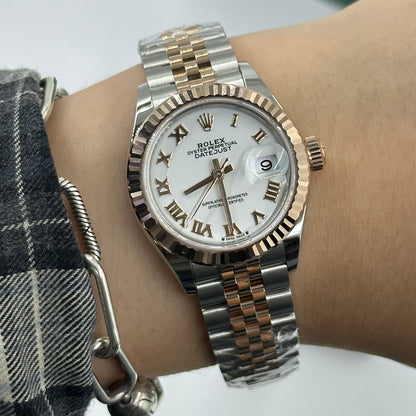 Rolex Lady-Datejust 279171 Weißes römisches Jubiläum 2025