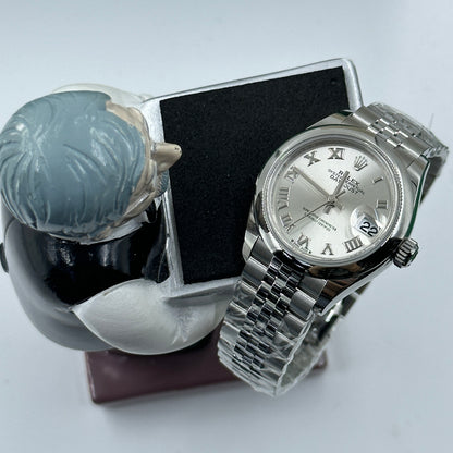 Rolex Lady-Datejust 28 279160 Silver Roman Jubilee