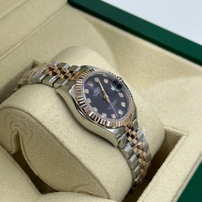 Rolex Lady-Datejust 279171G Lila Jubiläum 2025