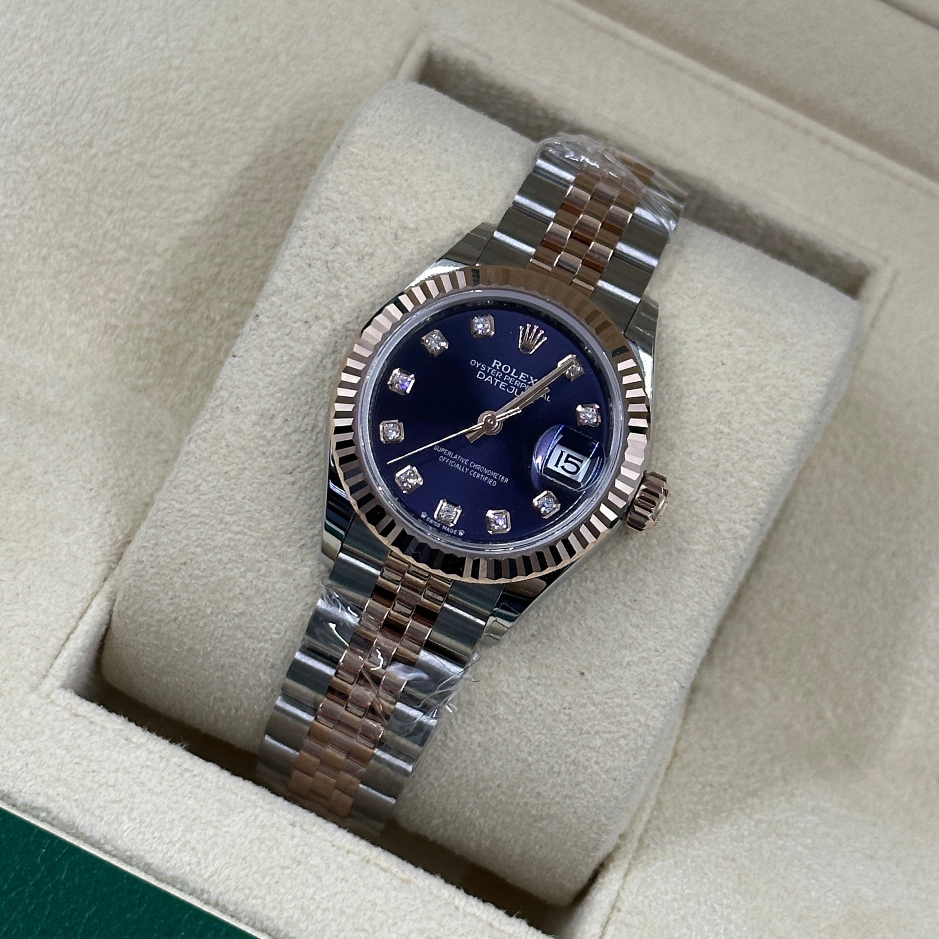Rolex Lady-Datejust 279171G Lila Jubiläum 2025