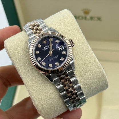 Rolex Lady-Datejust 279171G Lila Jubiläum 2025