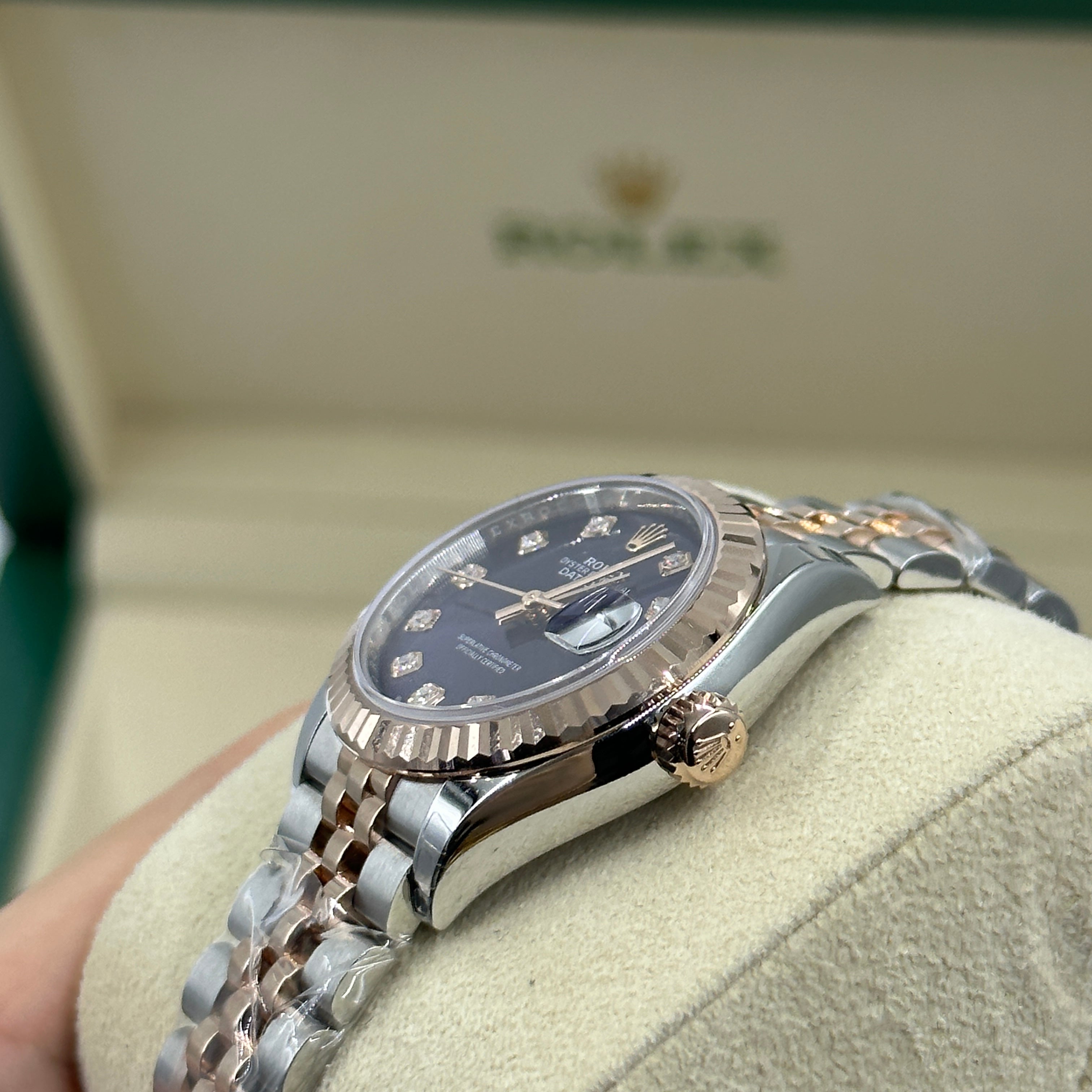 Rolex Lady-Datejust 279171G Lila Jubiläum 2025