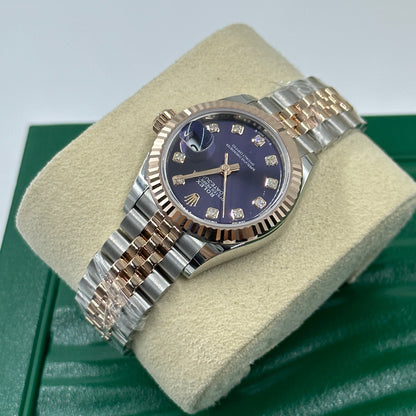 Rolex Lady-Datejust 279171G Lila Jubiläum 2025