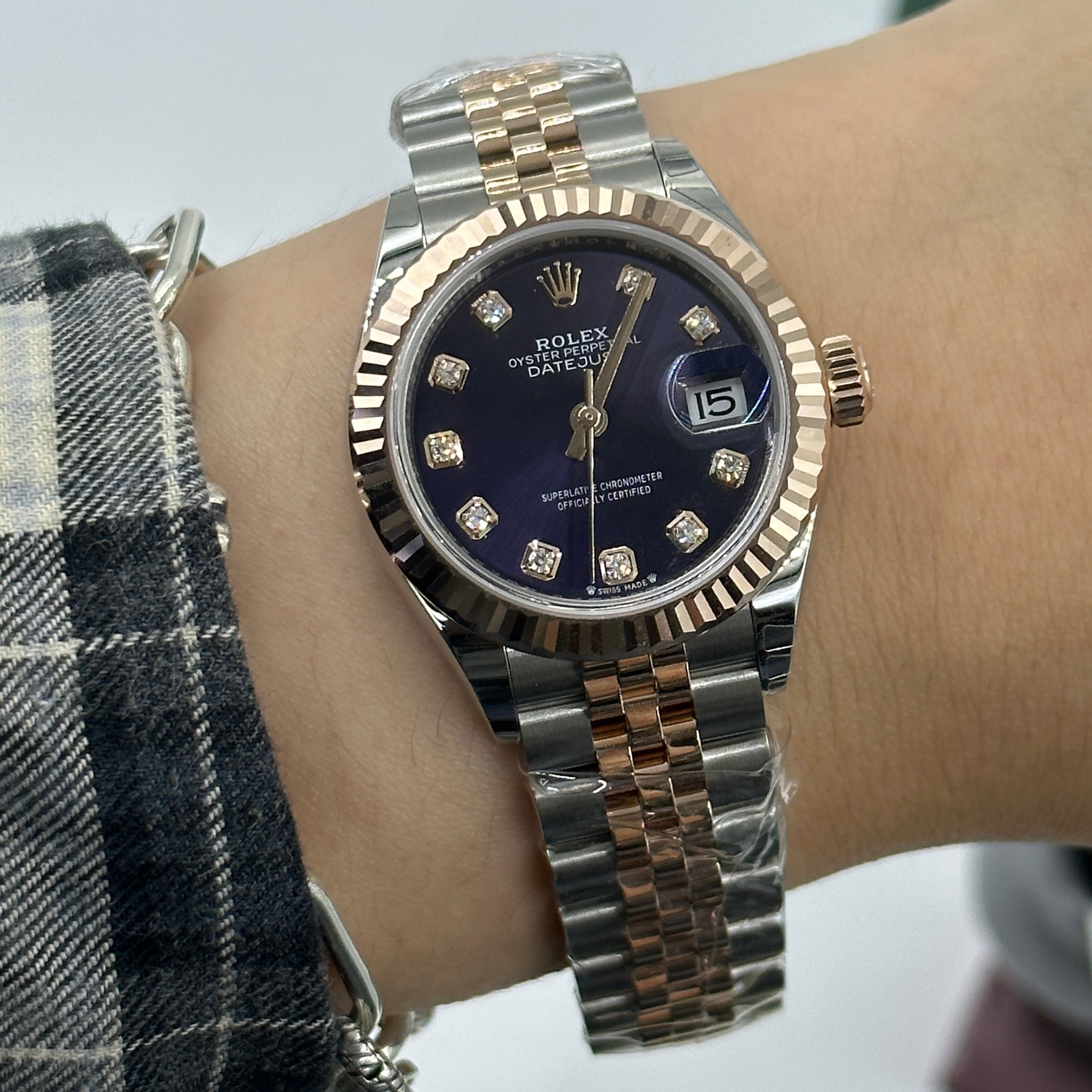 Rolex Lady-Datejust 279171G Lila Jubiläum 2025