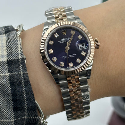 Rolex Lady-Datejust 279171G Lila Jubiläum 2025