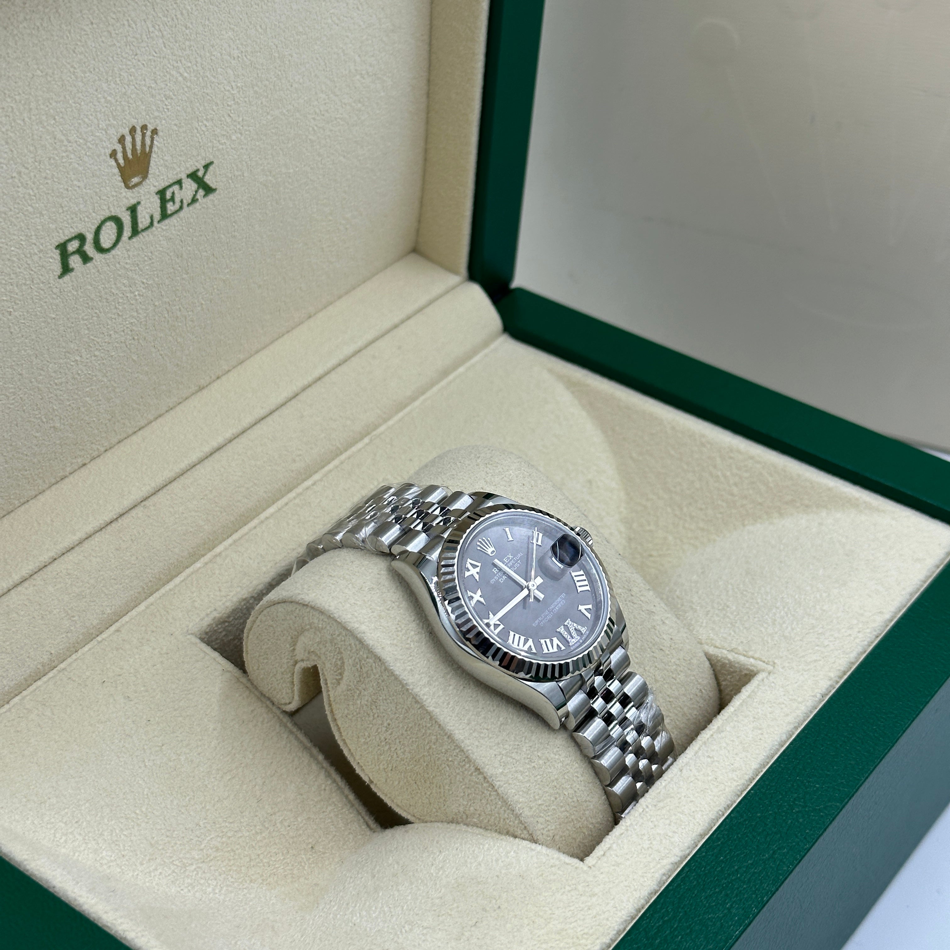 Rolex Datejust 31 278274 VI Graues römisches Jubiläum 2024
