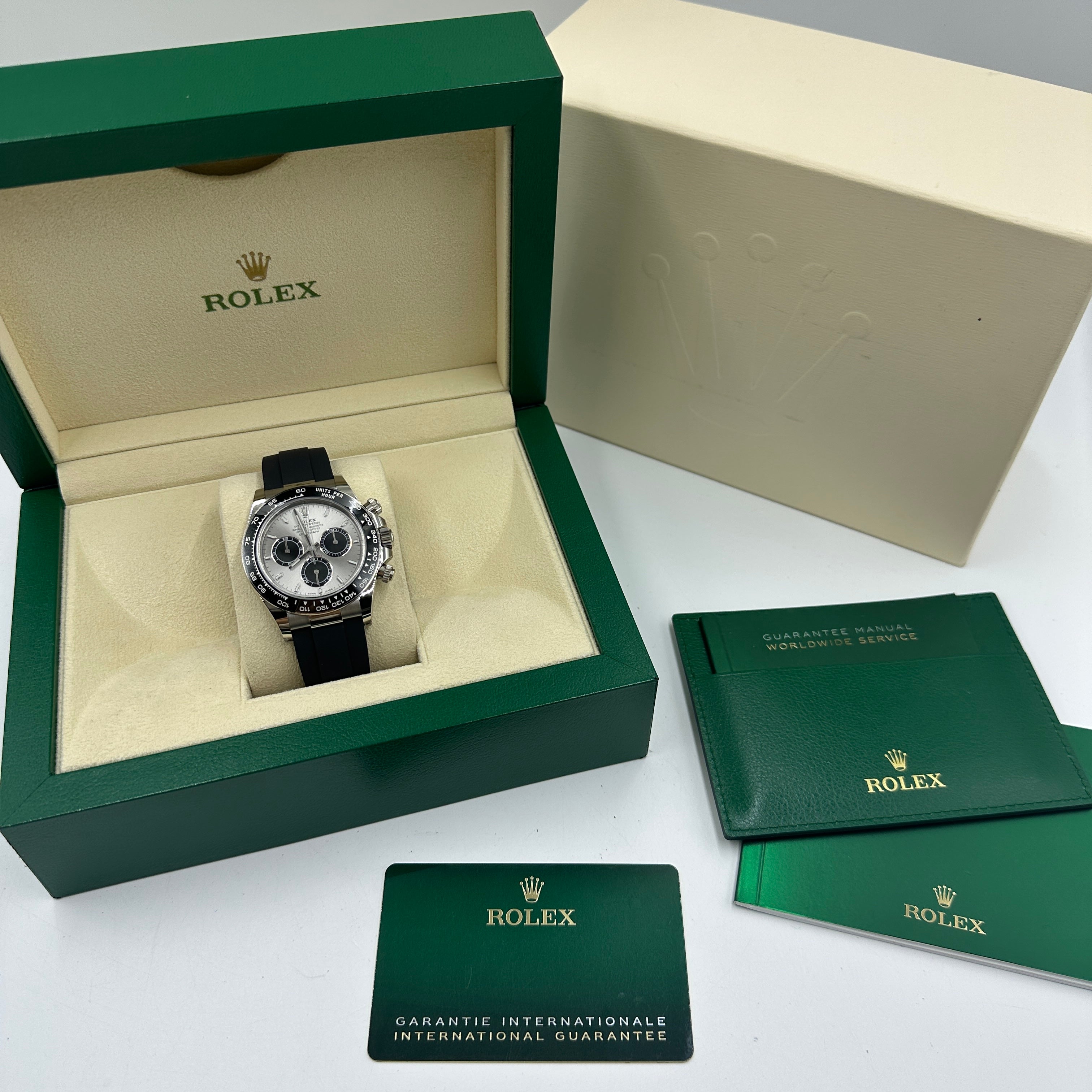 Rolex Cosmograph Daytona 126519 Stahl und leuchtendes Schwarz