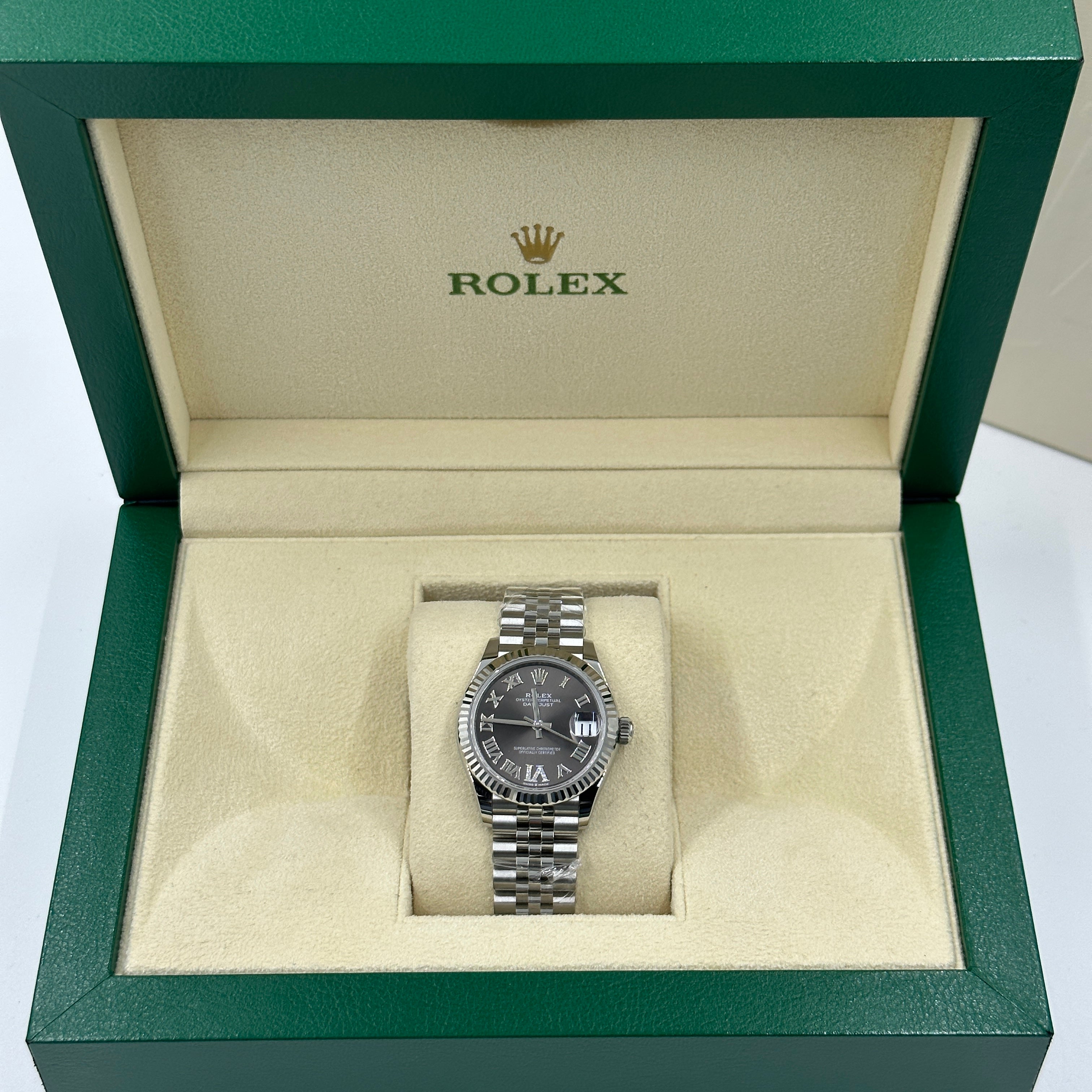 Rolex Datejust 31 278274 VI Graues römisches Jubiläum 2024