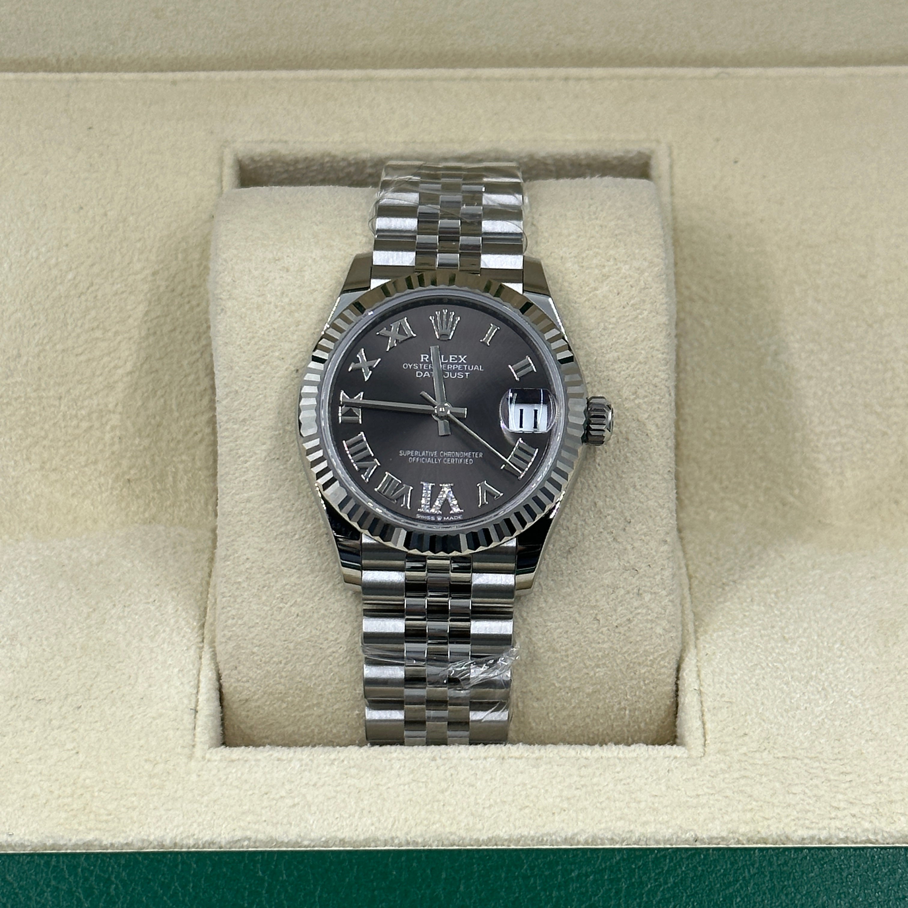 Rolex Datejust 31 278274 VI Graues römisches Jubiläum 2024