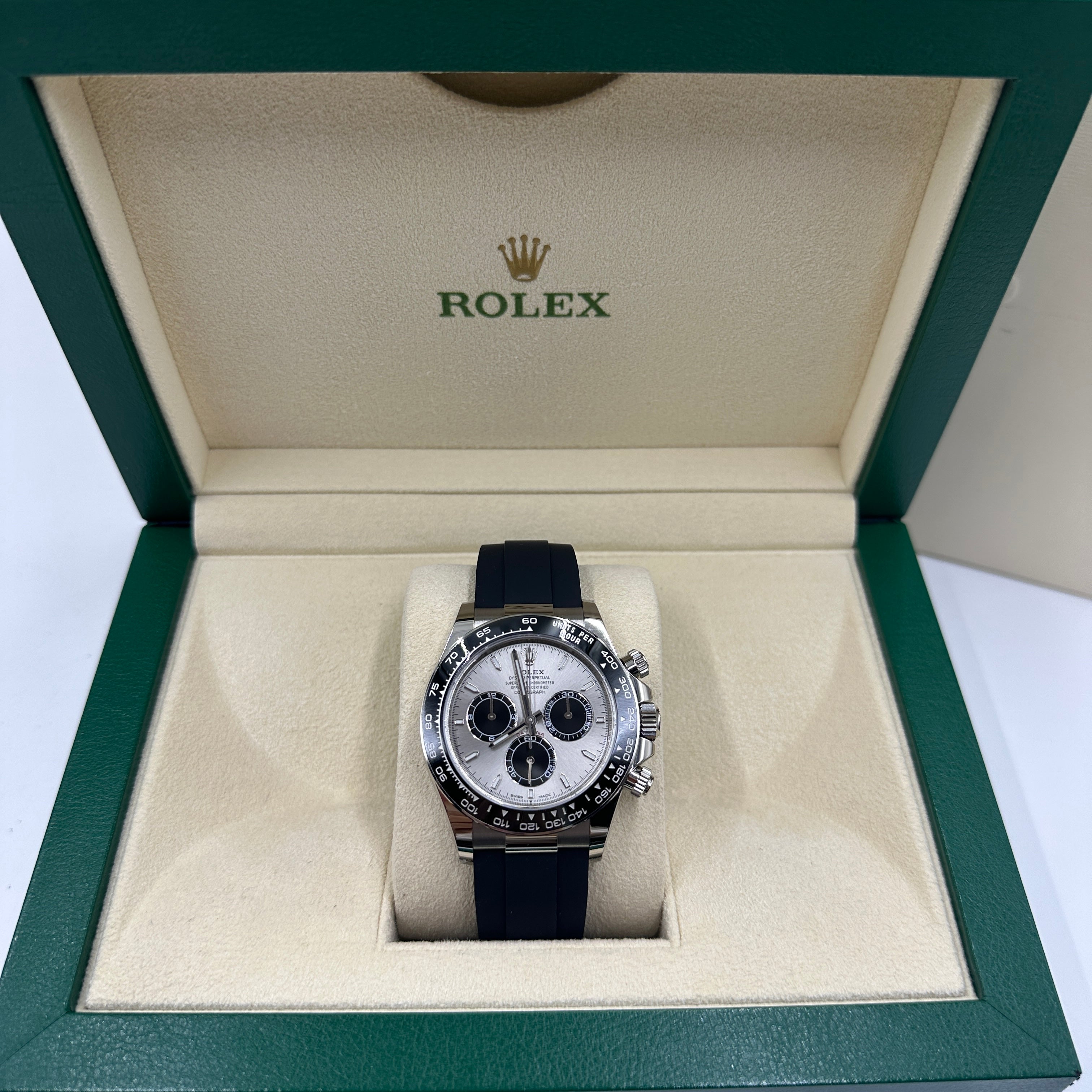 Rolex Cosmograph Daytona 126519 Stahl und leuchtendes Schwarz