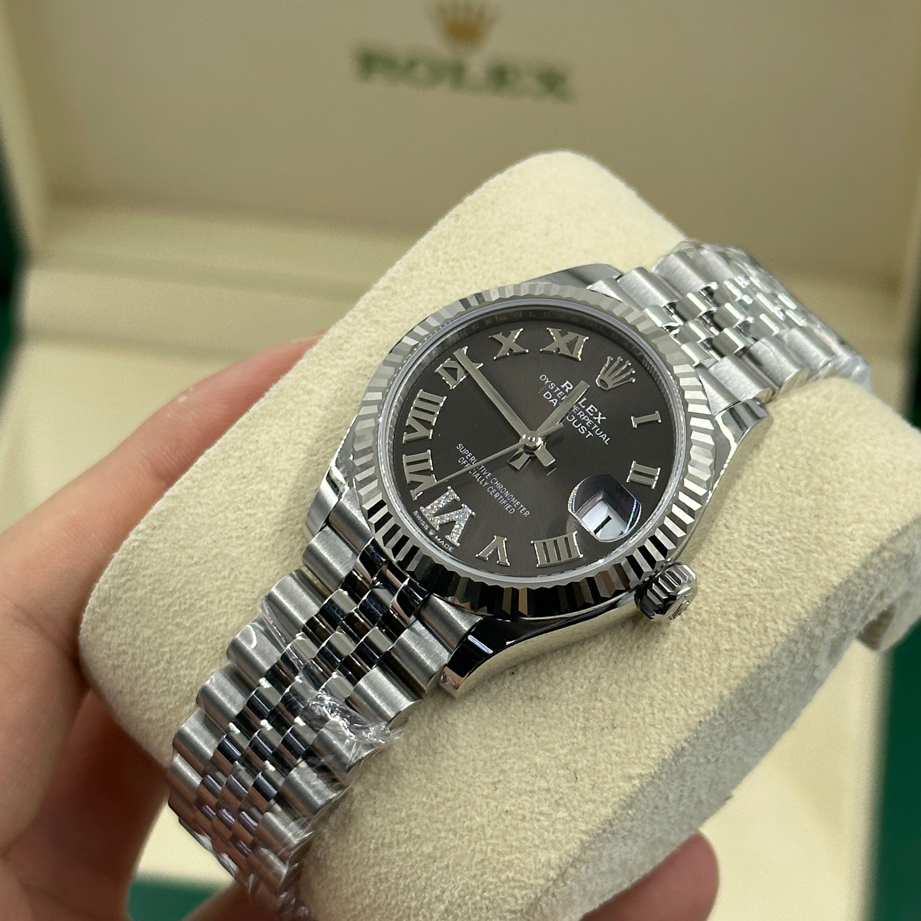 Rolex Datejust 31 278274 VI Graues römisches Jubiläum 2024