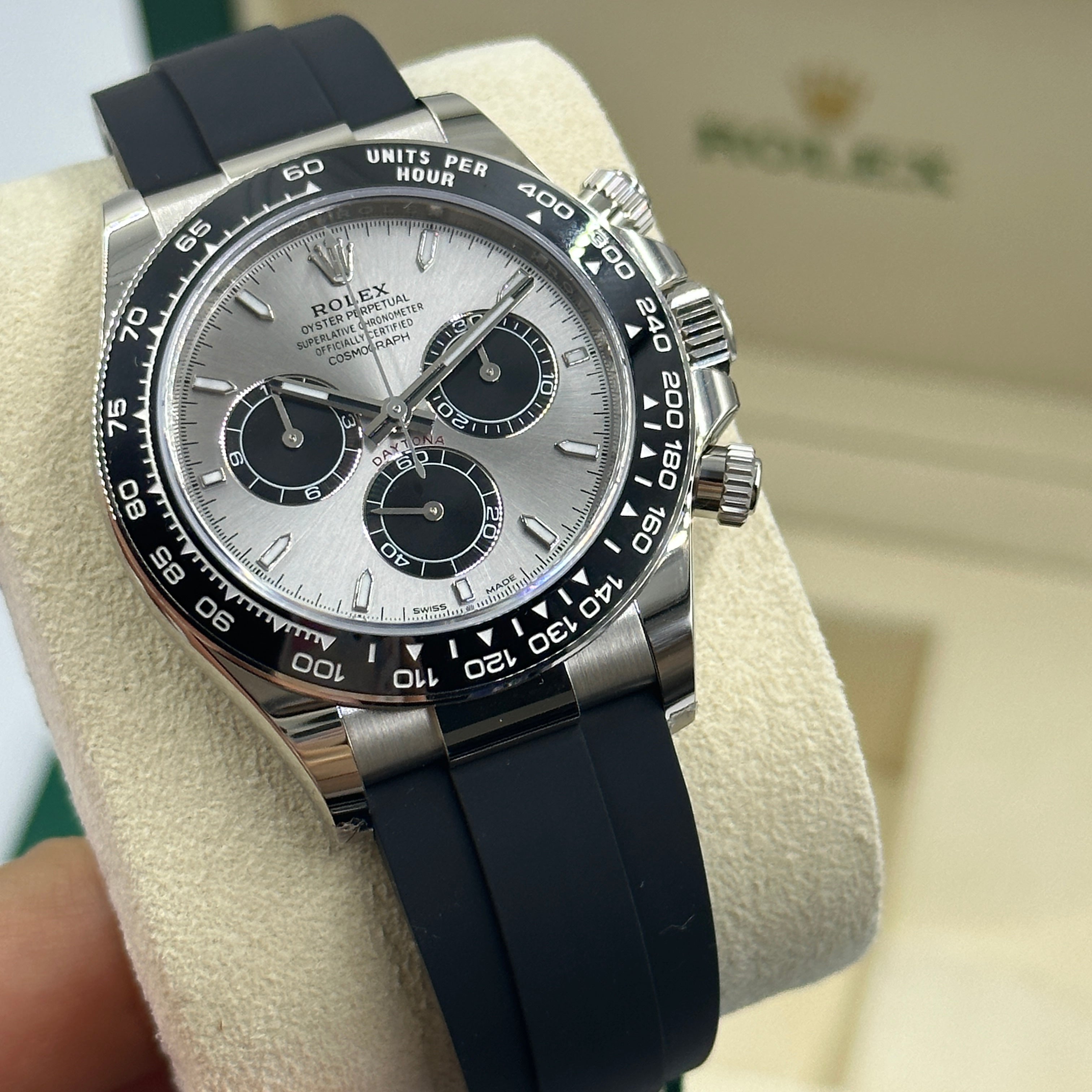 Rolex Cosmograph Daytona 126519 Stahl und leuchtendes Schwarz