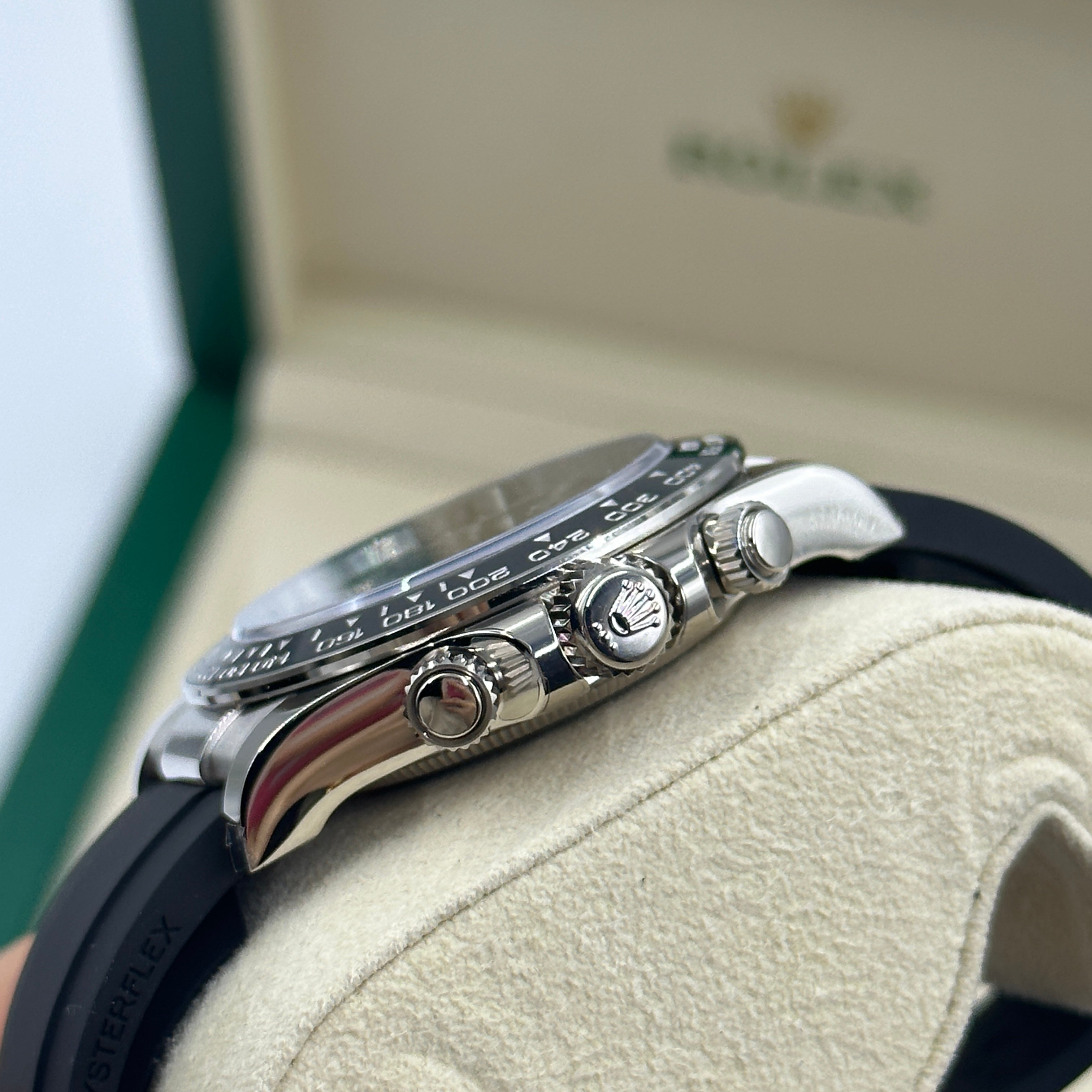 Rolex Cosmograph Daytona 126519 Stahl und leuchtendes Schwarz