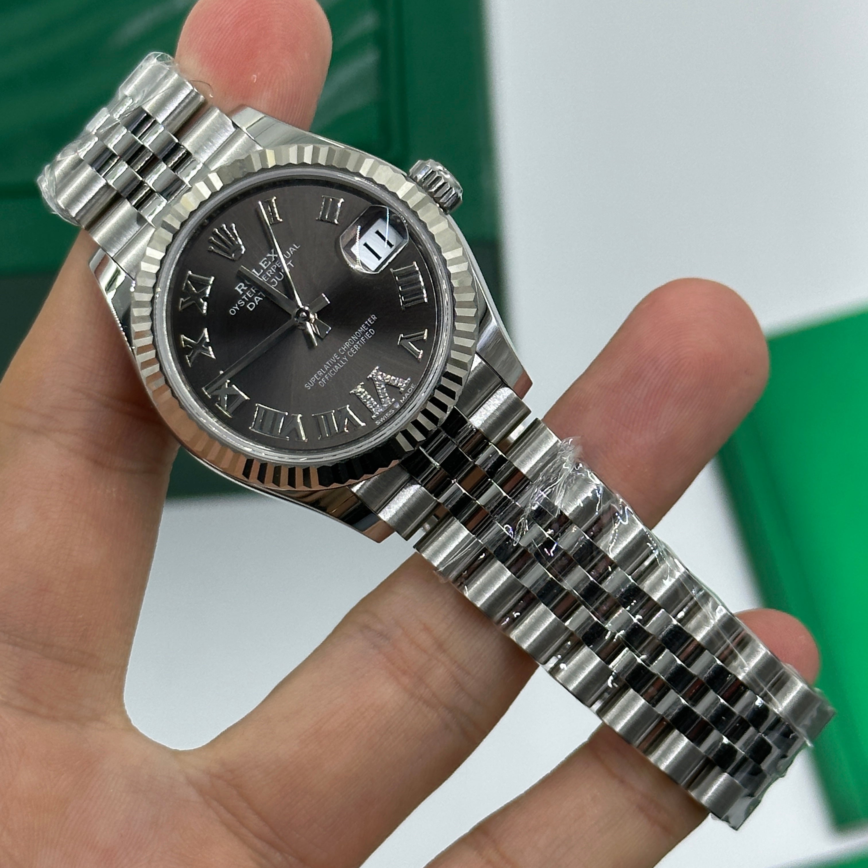Rolex Datejust 31 278274 VI Graues römisches Jubiläum 2024