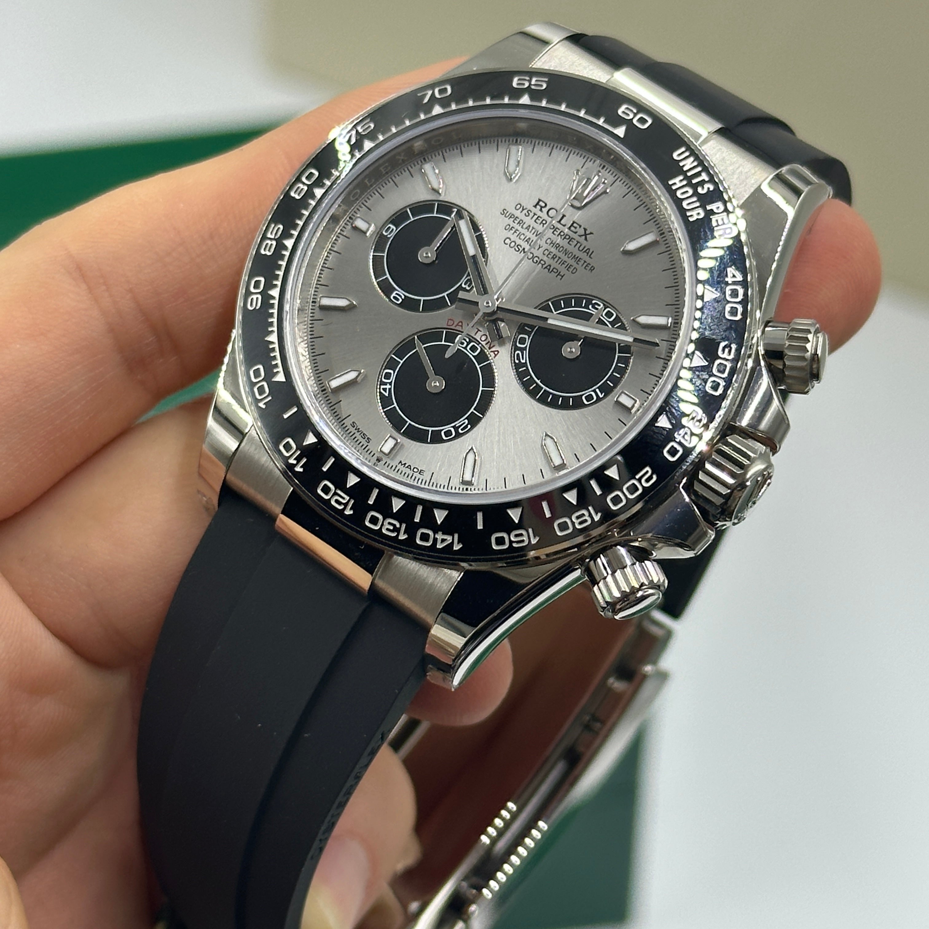 Rolex Cosmograph Daytona 126519 Stahl und leuchtendes Schwarz