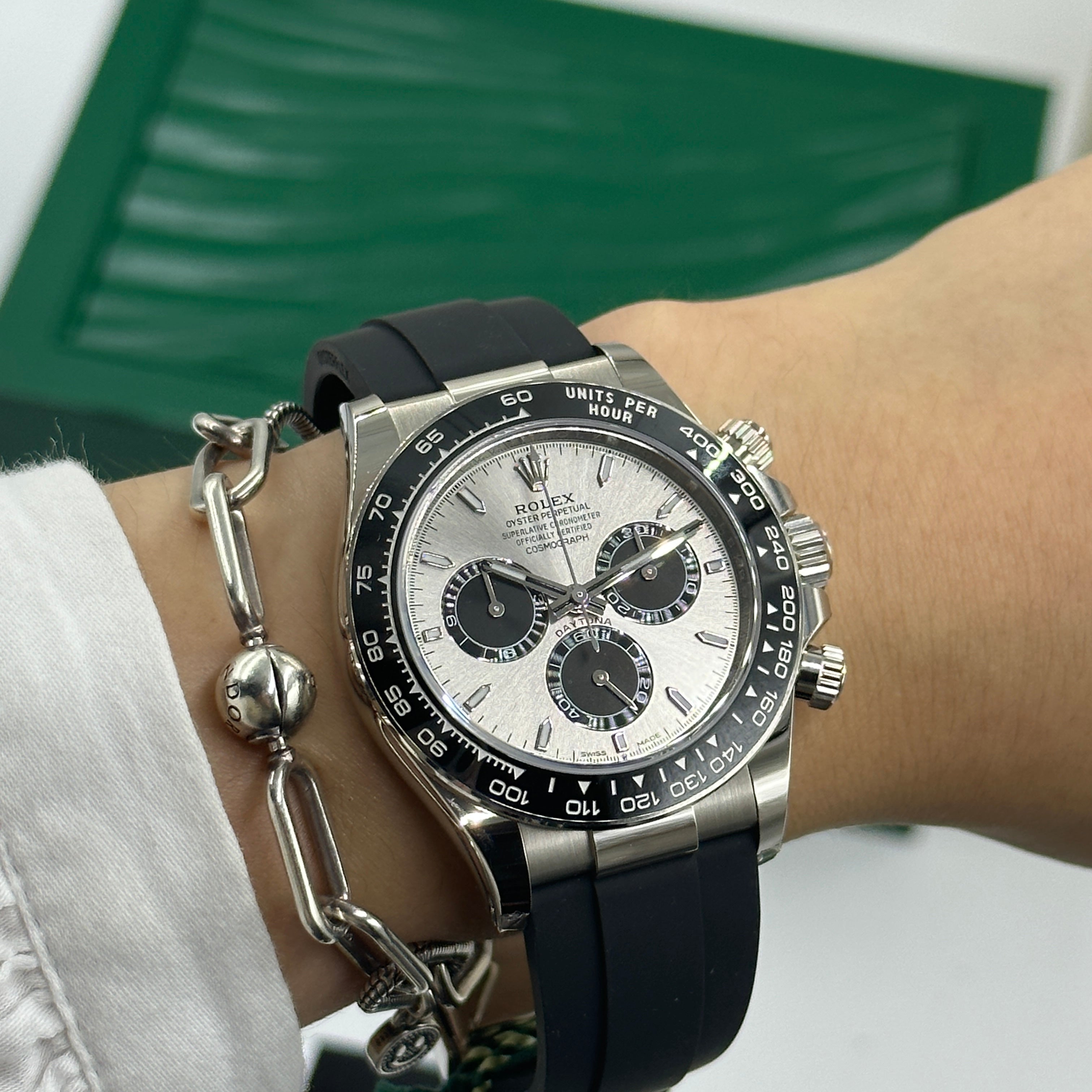 Rolex Cosmograph Daytona 126519 Stahl und leuchtendes Schwarz