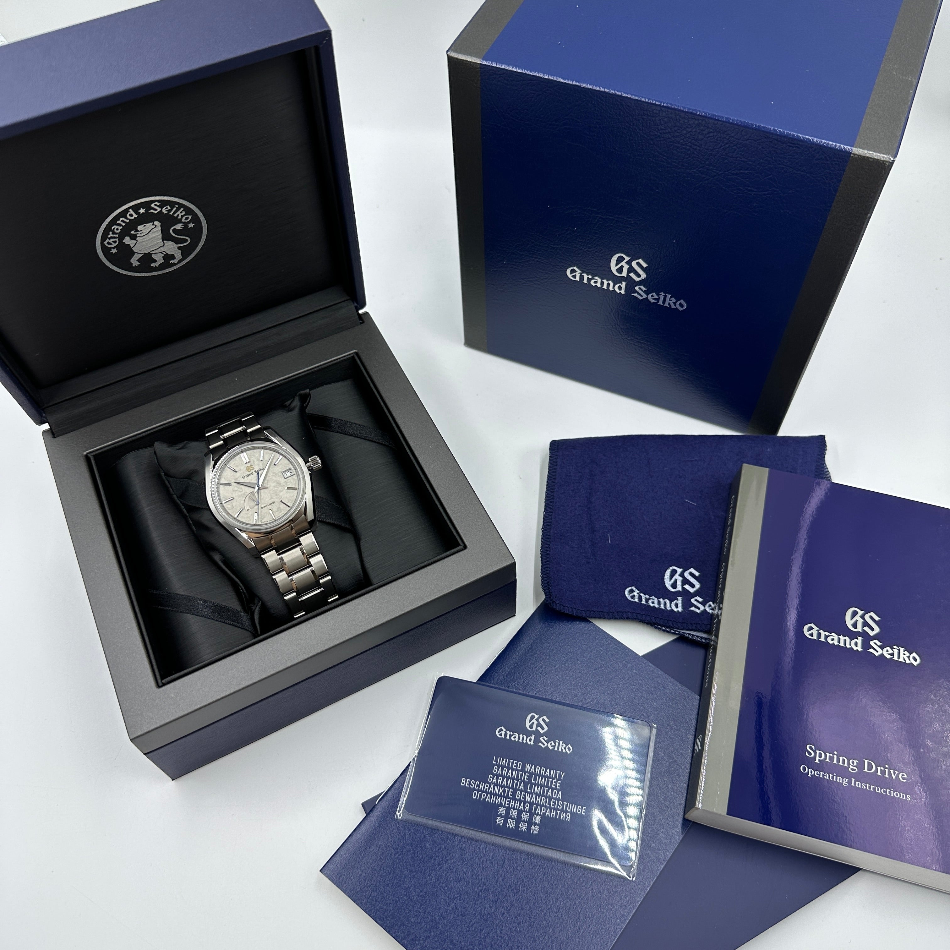 Grand Seiko Drive Four Seasons Taisetsu Winter Snow 40 Grand SBGA415G 2026
