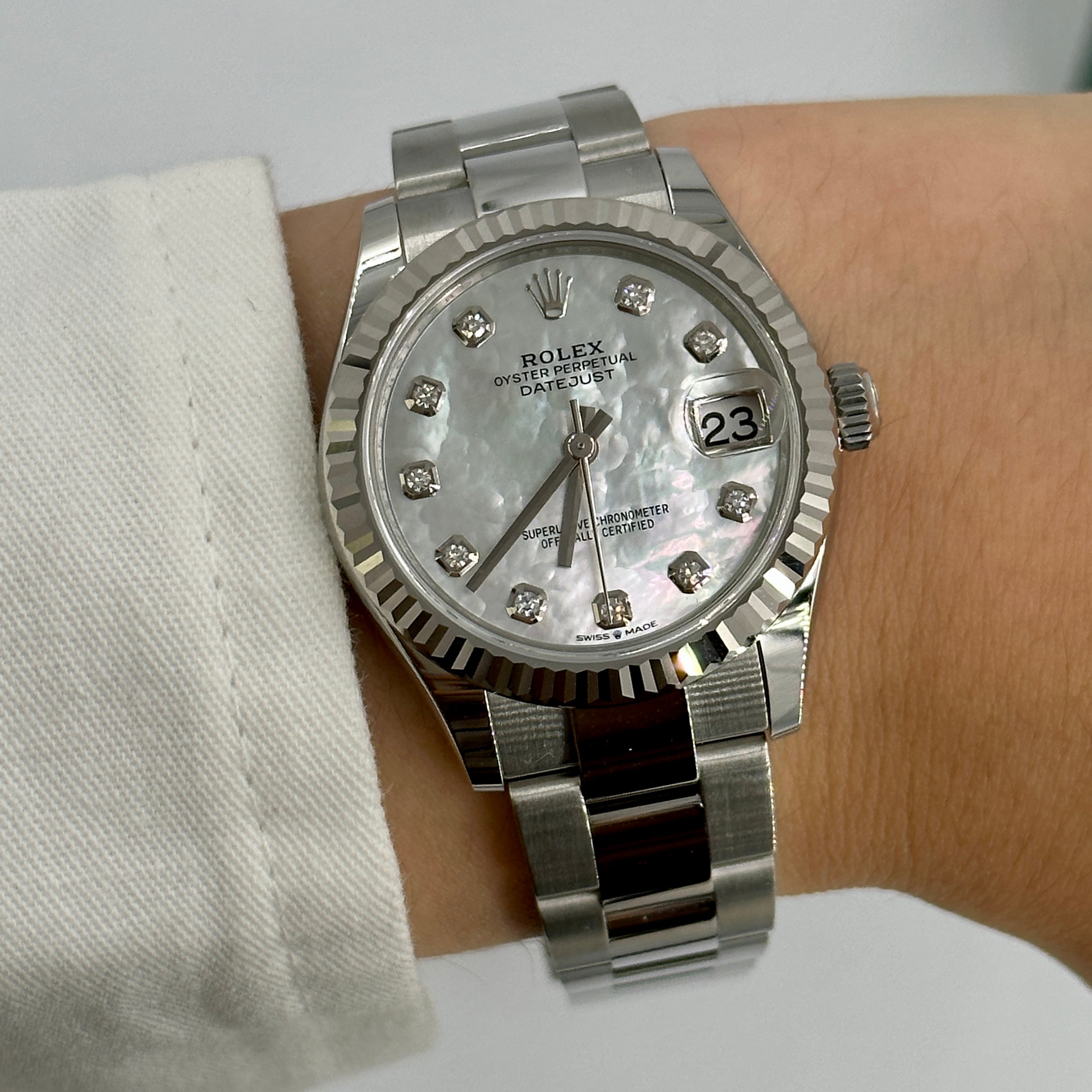 Rolex Datejust 31 278274Ng Weiße Auster 2025