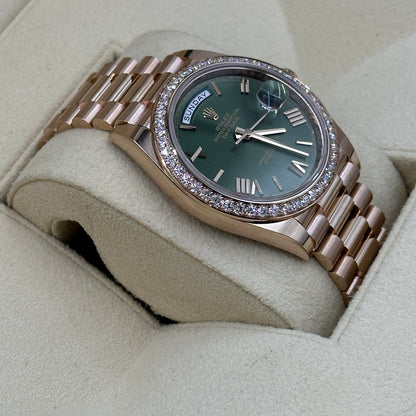 Rolex Day-Date 40 228345RBR Green Roman 2024