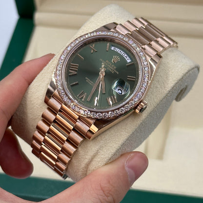 Rolex Day-Date 40 228345RBR Green Roman 2024