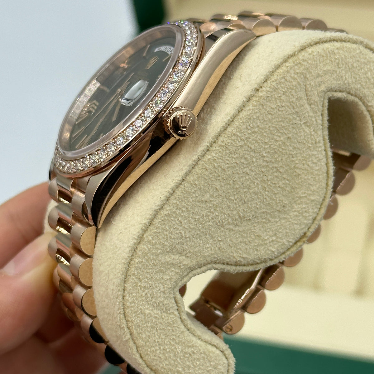Rolex Day-Date 40 228345RBR Green Roman 2024