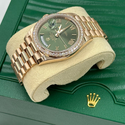 Rolex Day-Date 40 228345RBR Green Roman 2024