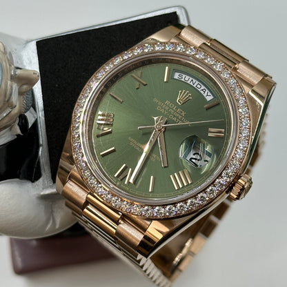 Rolex Day-Date 40 228345RBR Green Roman 2024