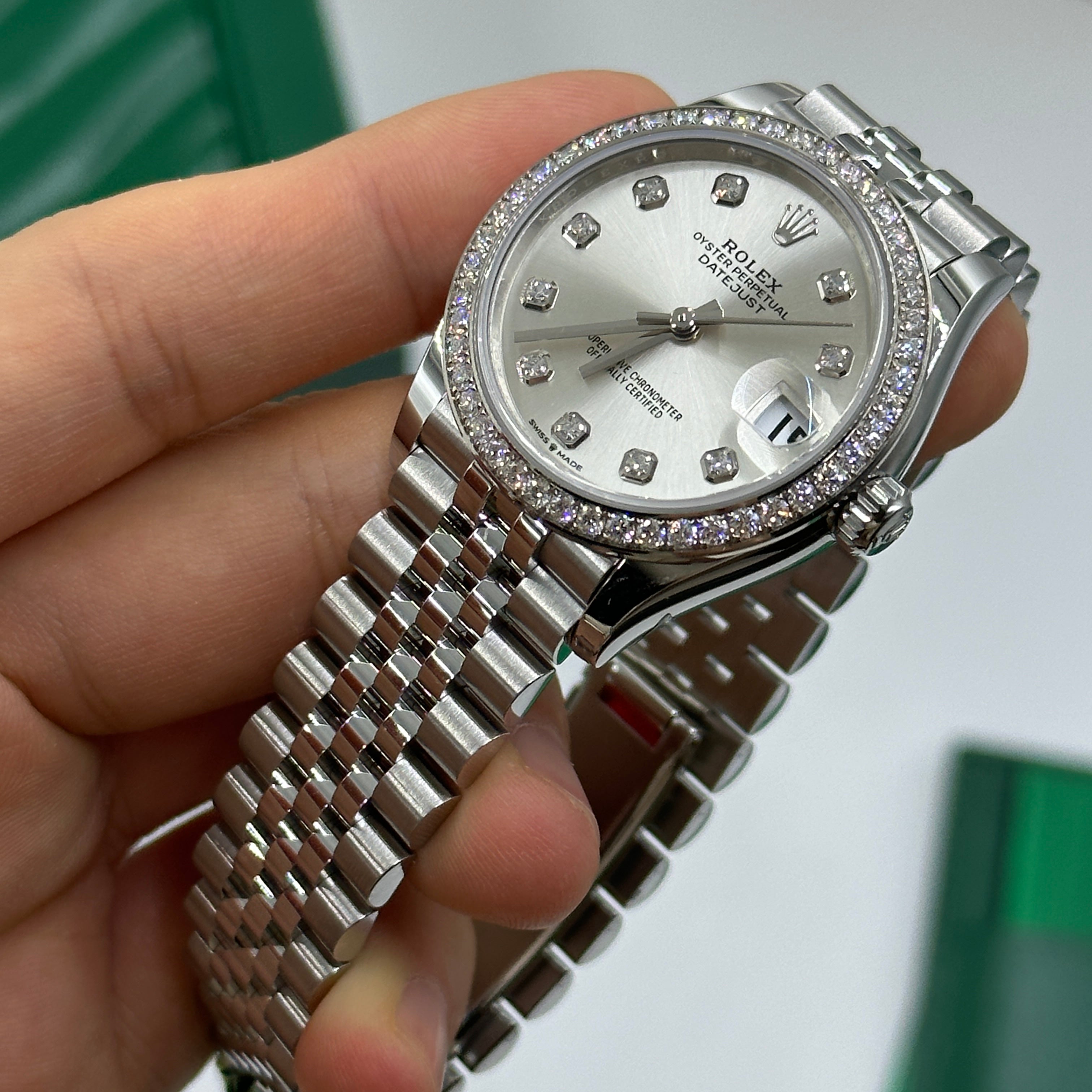 Rolex Datejust 31 278384RBR G Silver Jubilee 2025