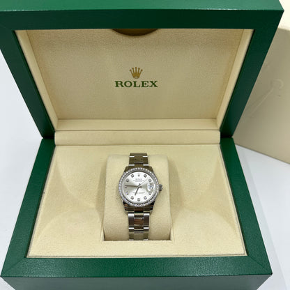 Rolex Datejust 31 278384RBR G Silver Oyster 2026