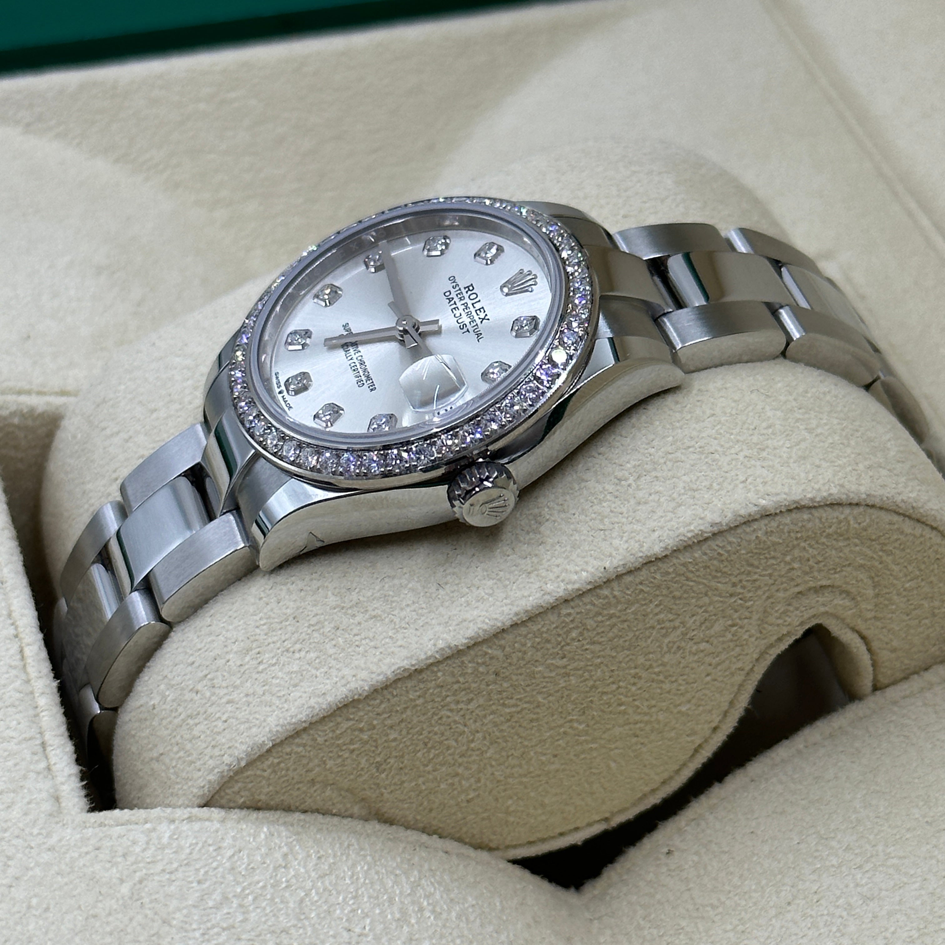 Rolex Datejust 31 278384RBR G Silver Oyster