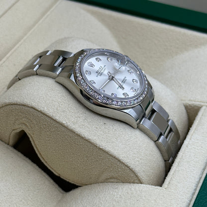 Rolex Datejust 31 278384RBR G Silver Oyster 2026