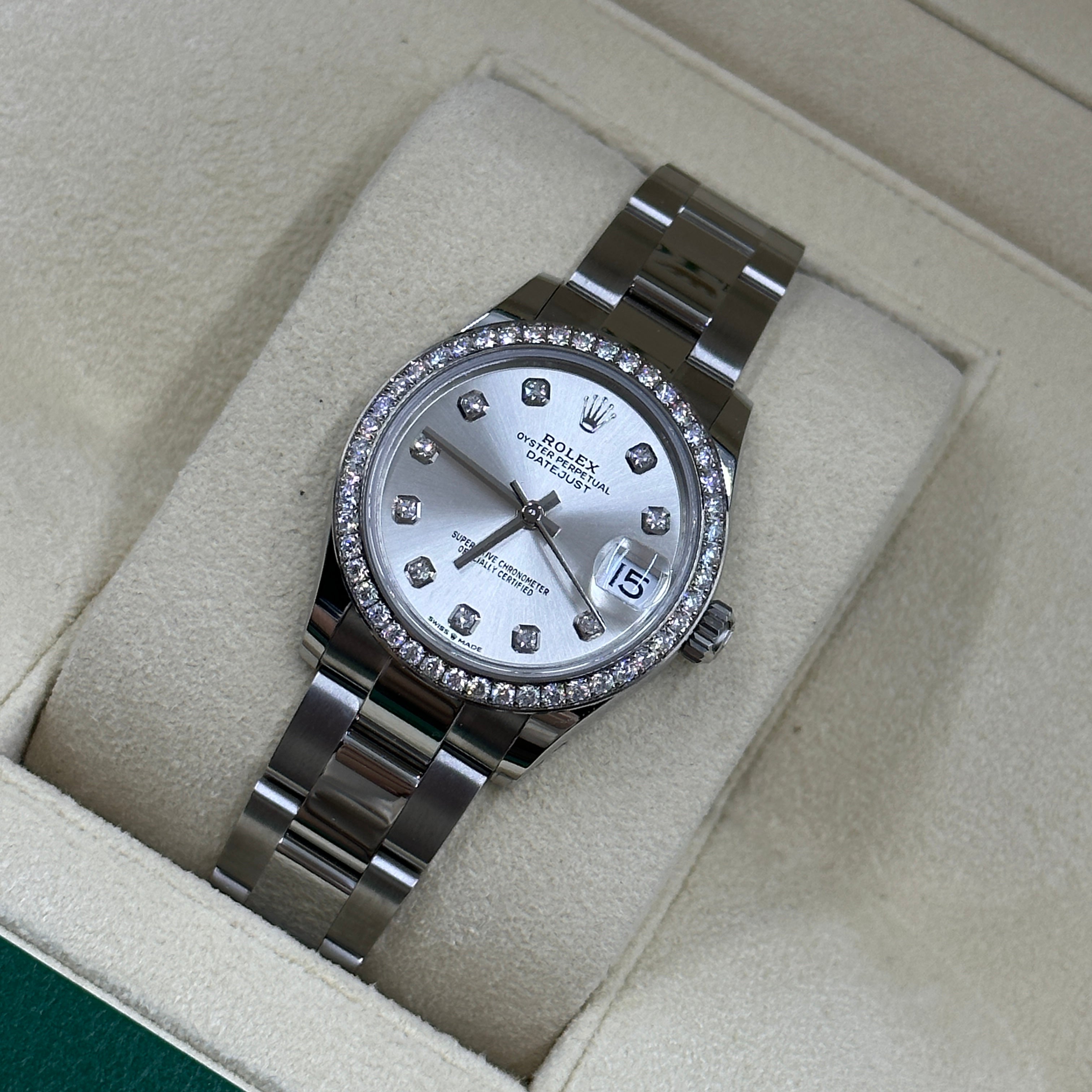 Rolex Datejust 31 278384RBR G Silver Oyster 2026
