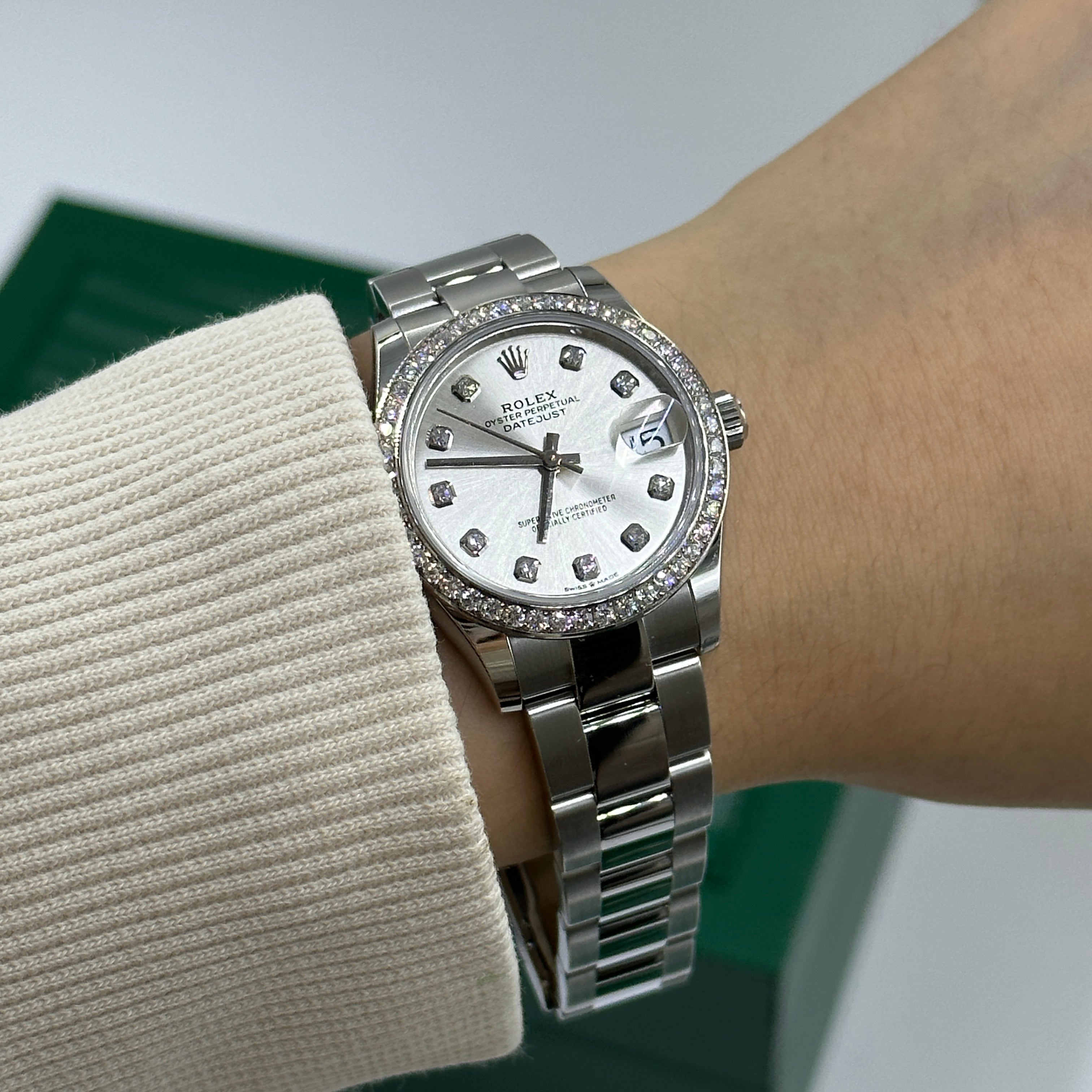 Rolex Datejust 31 278384RBR G Silver Oyster 2026
