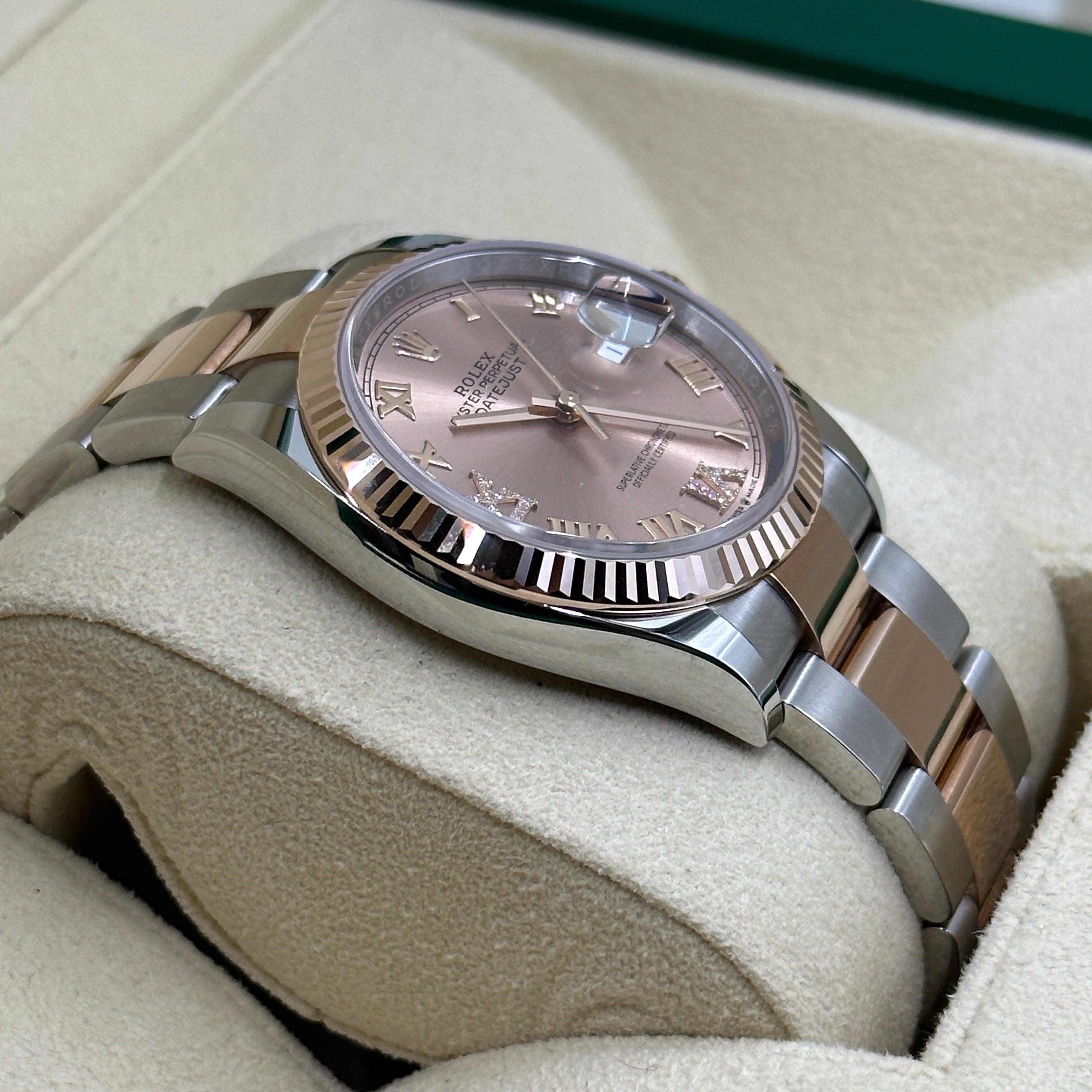 Rolex Datejust 36 126231 Rosa VIIX Roman Oyster 2025