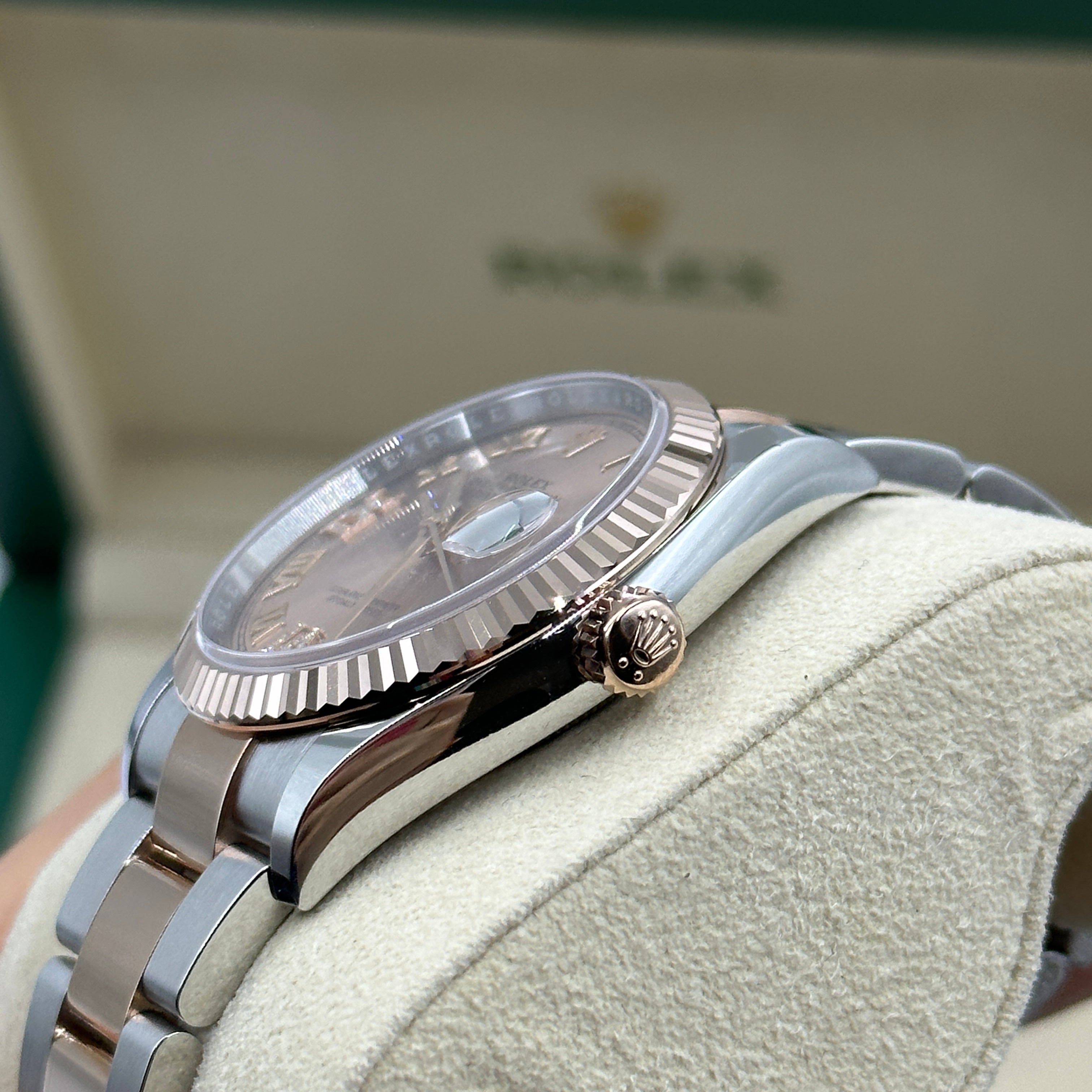Rolex Datejust 36 126231 Rosa VIIX Roman Oyster 2025