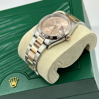 Rolex Datejust 36 126231 Rosa VIIX Roman Oyster 2025