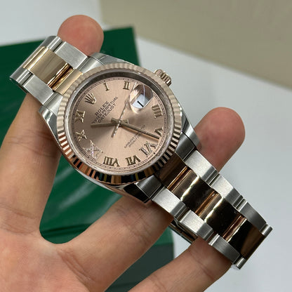 Rolex Datejust 36 126231 Rosa VIIX Roman Oyster 2025