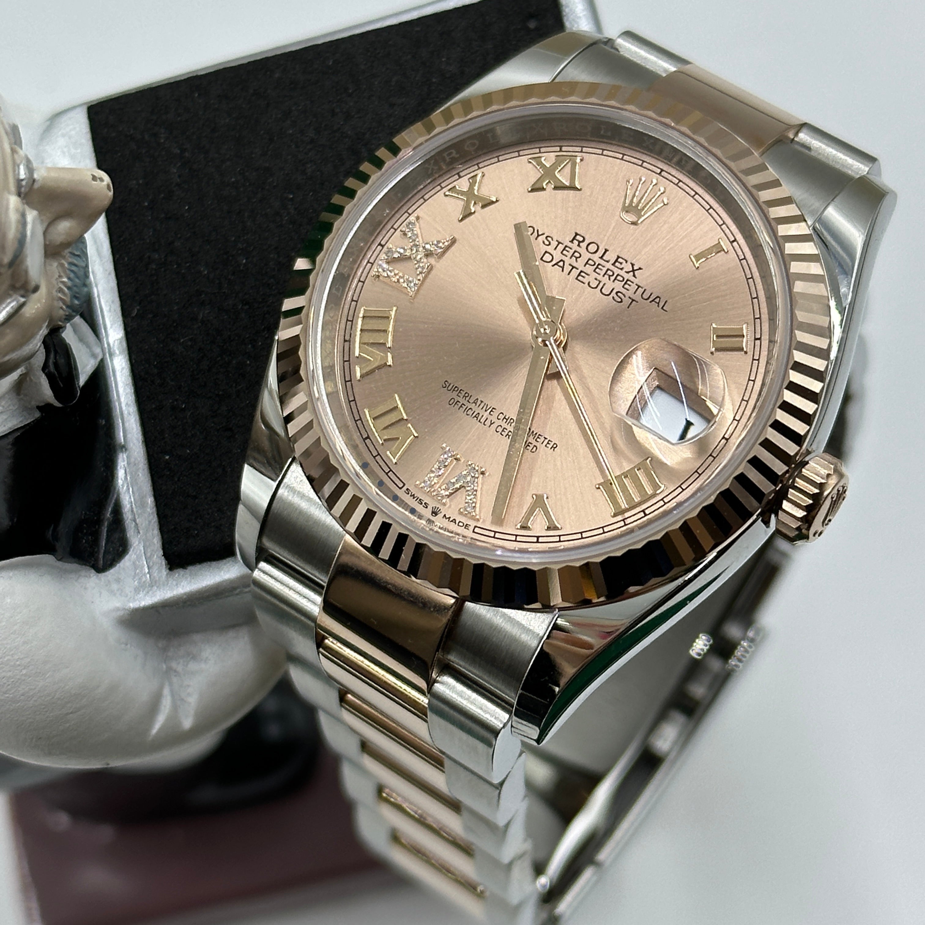 Rolex Datejust 36 126231 Rosa VIIX Roman Oyster 2025