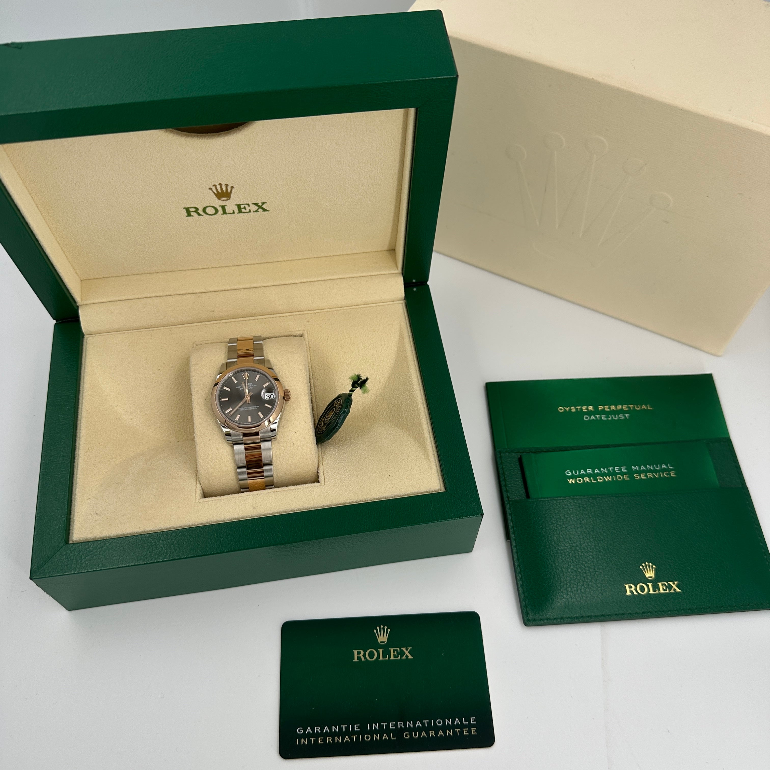 Rolex Datejust 31 278241 Grau Index Oyster 2024