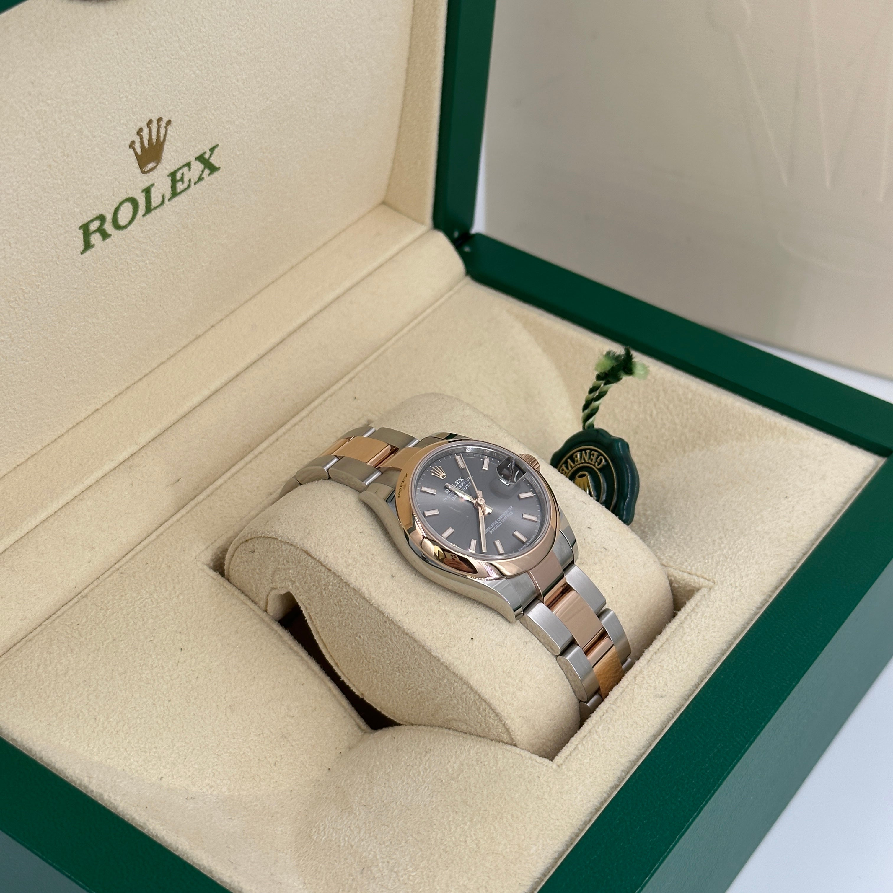 Rolex Datejust 31 278241 Grau Index Oyster 2024