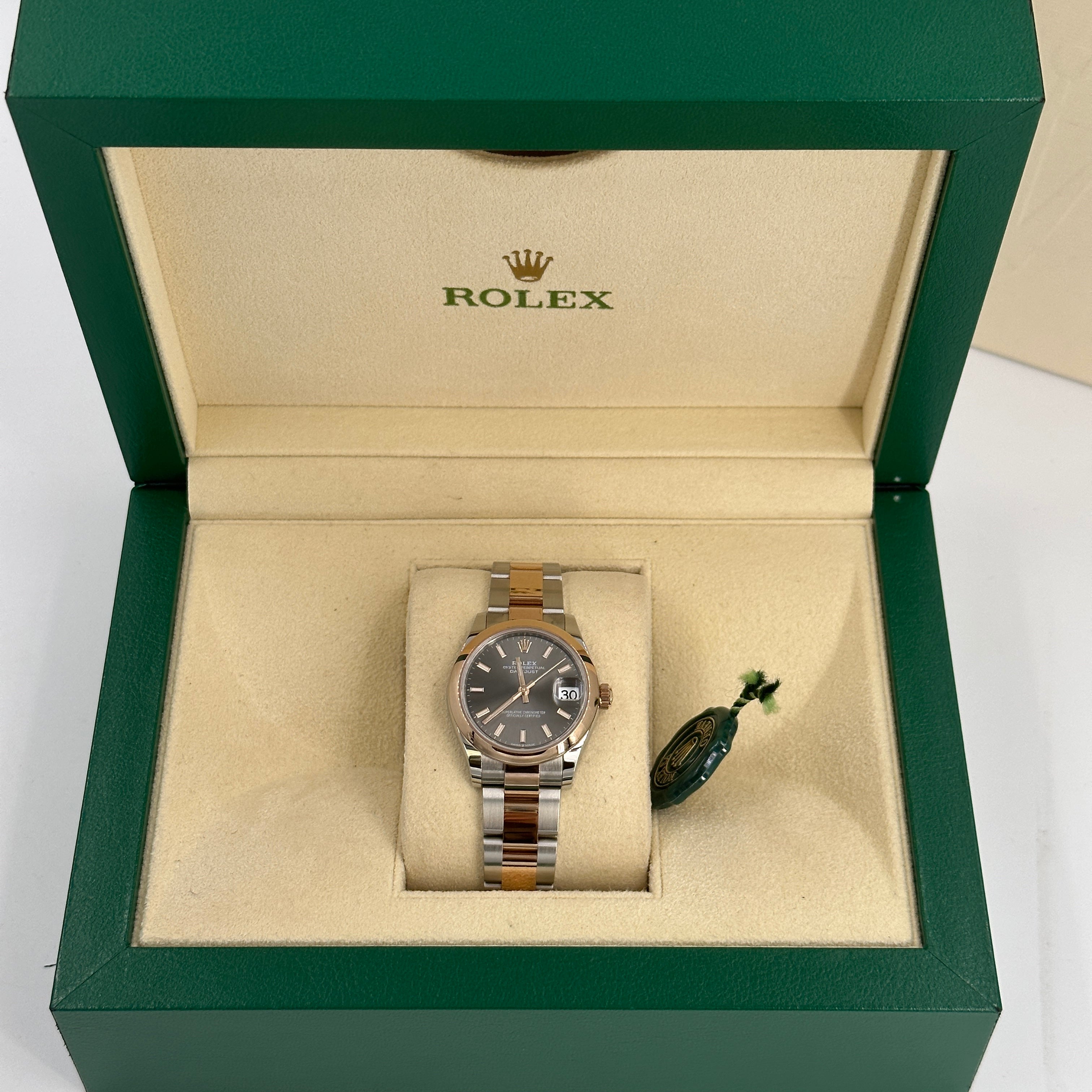 Rolex Datejust 31 278241 Grau Index Oyster 2024